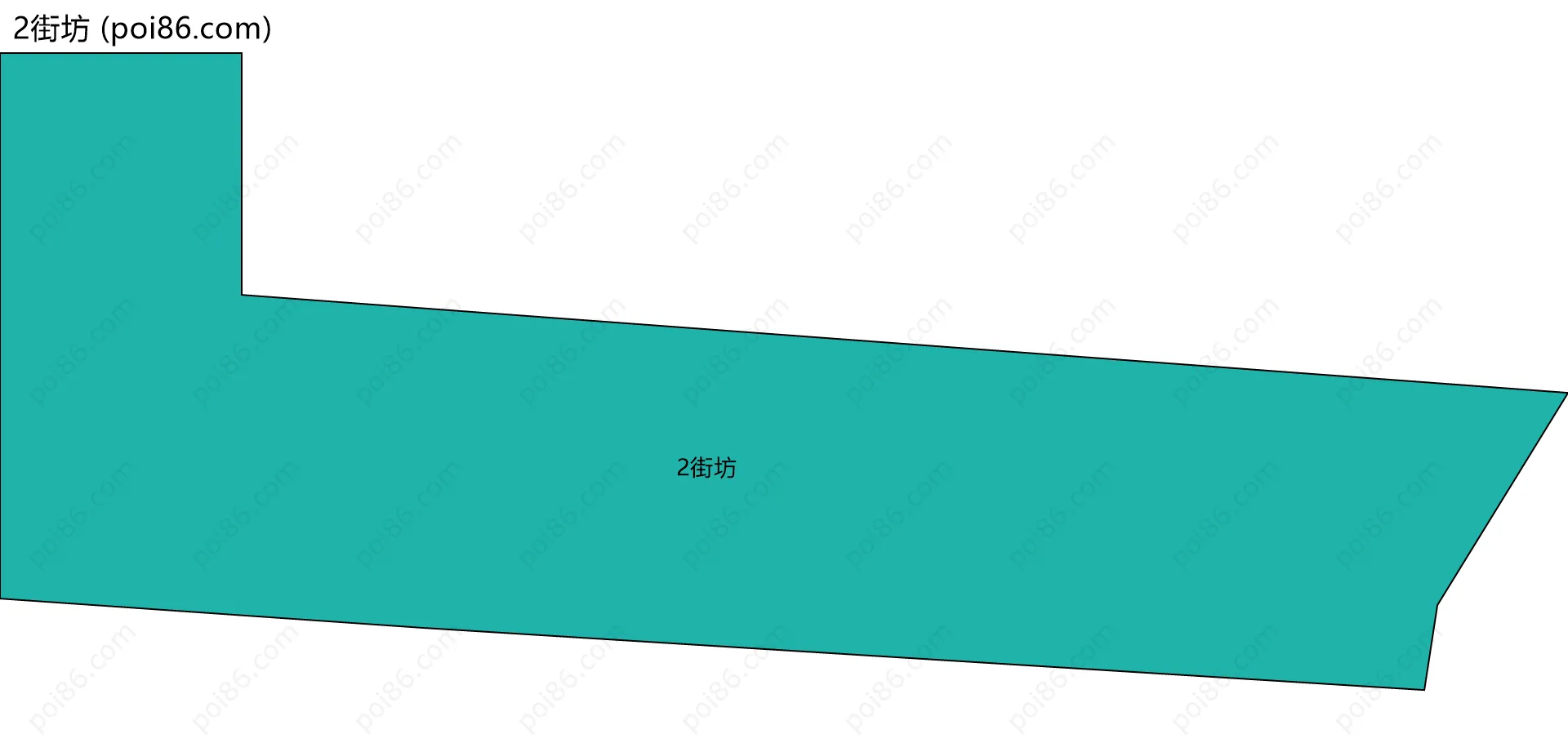 2街坊边界地图