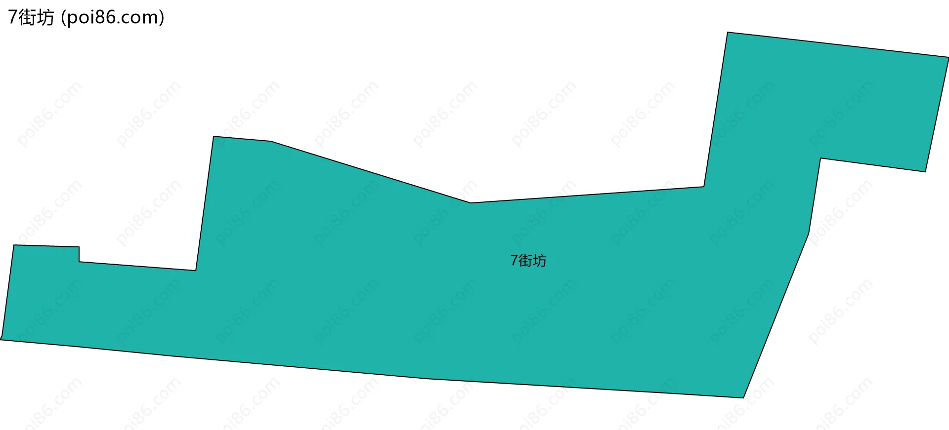 7街坊边界地图