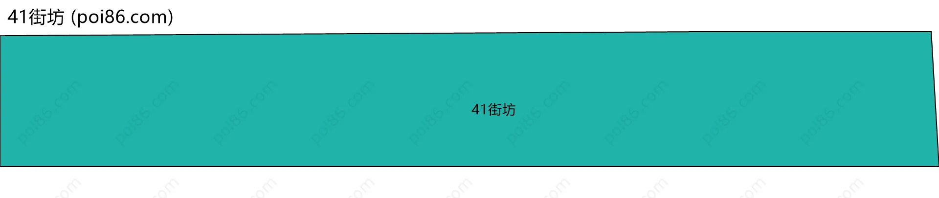41街坊边界地图