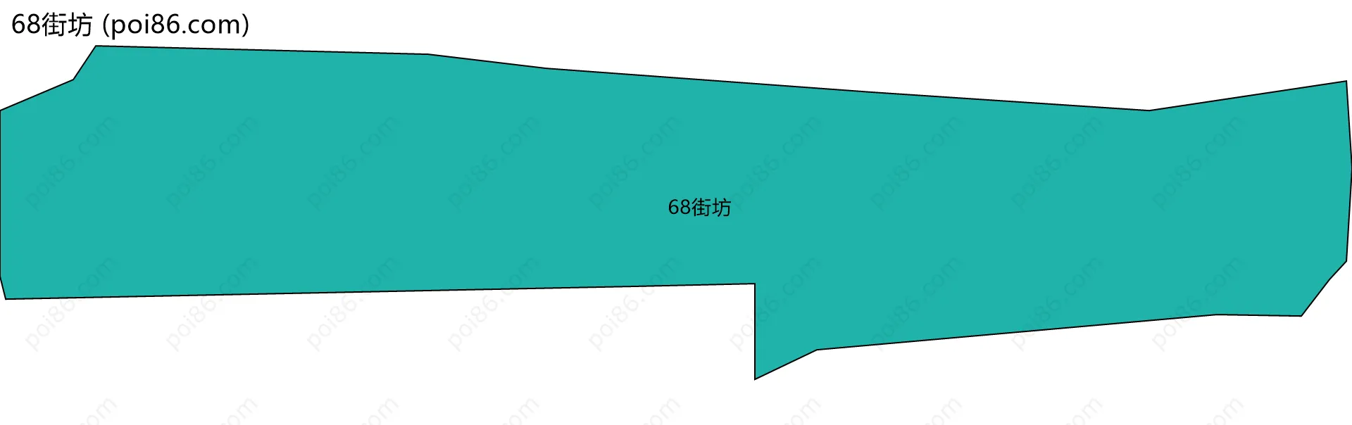 68街坊边界地图