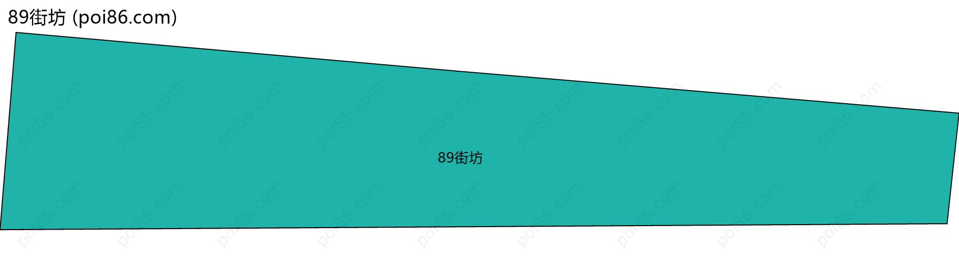 89街坊边界地图