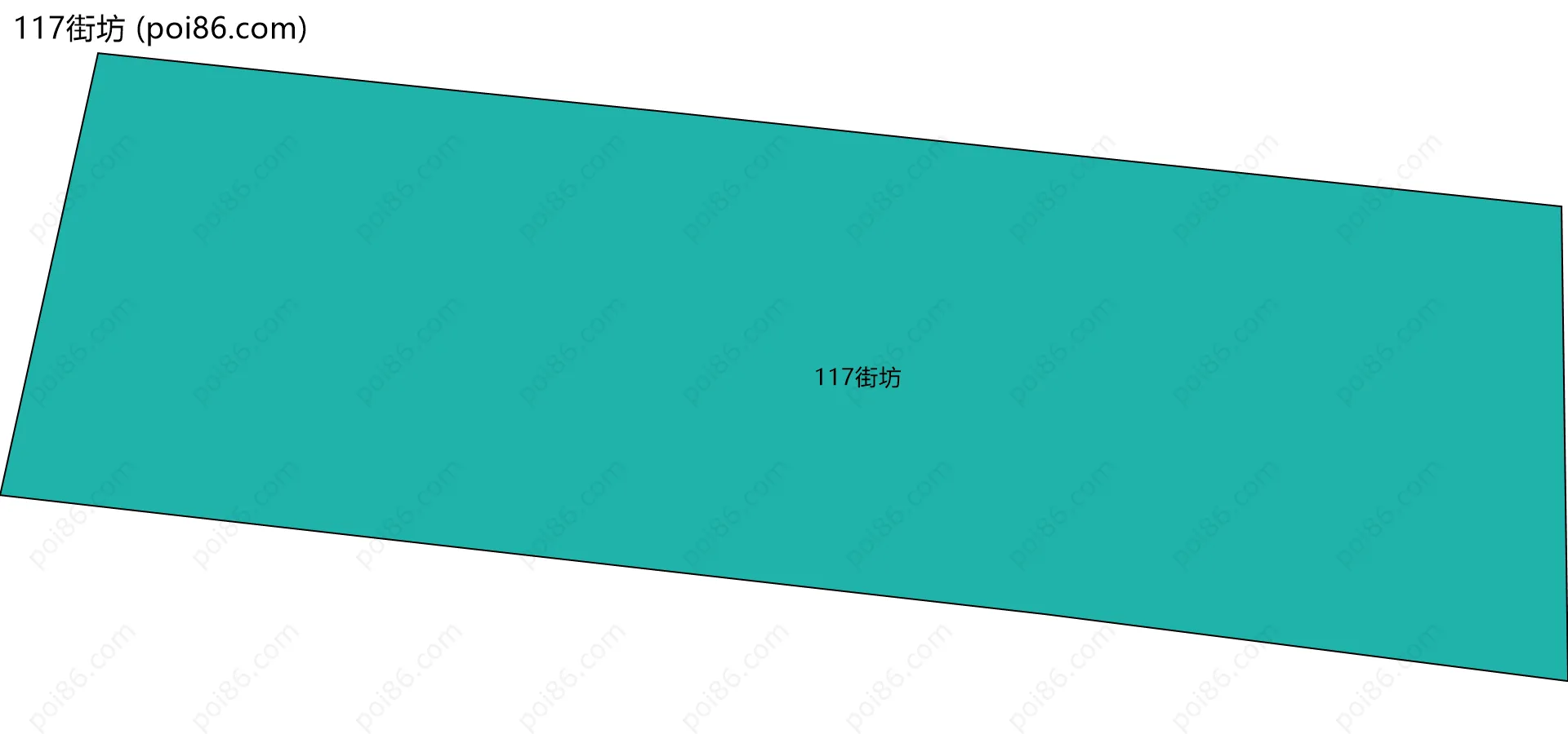 117街坊边界地图