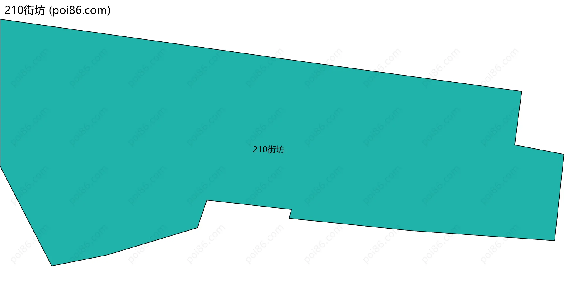 210街坊边界地图