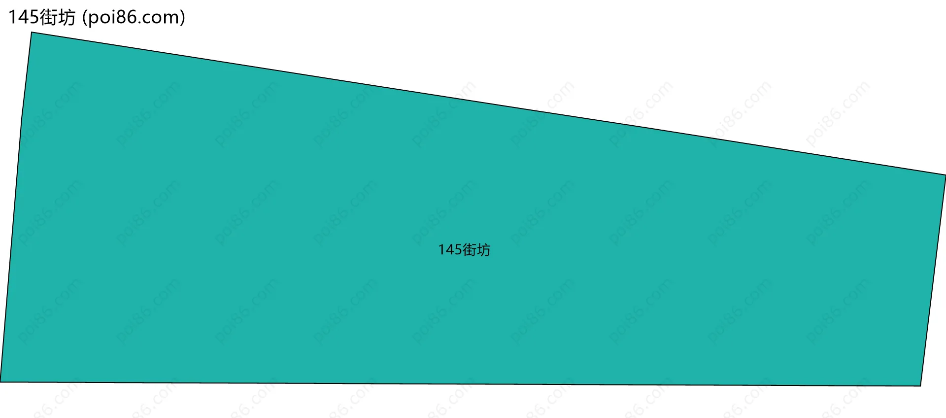 145街坊边界地图