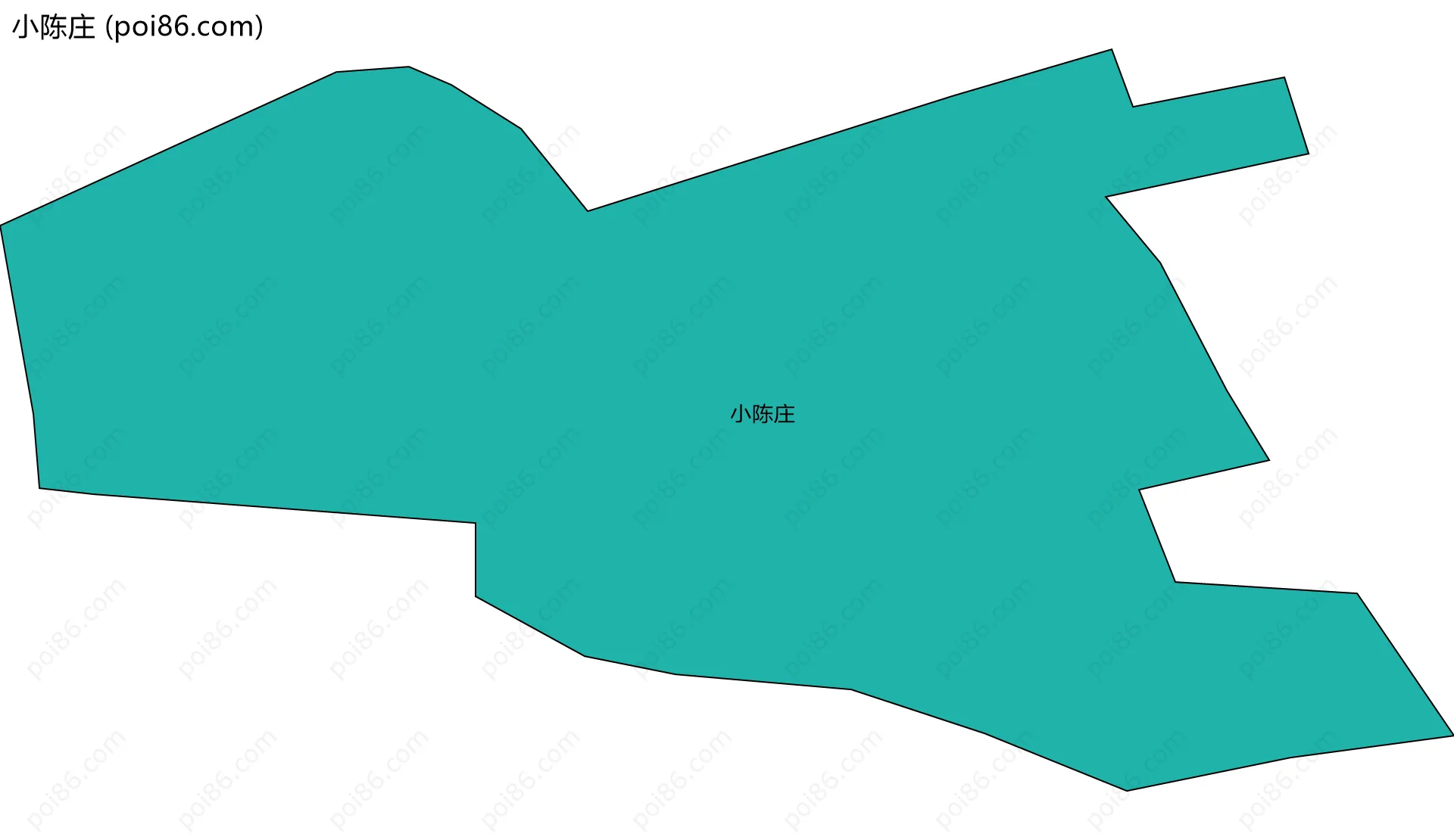 小陈庄边界地图