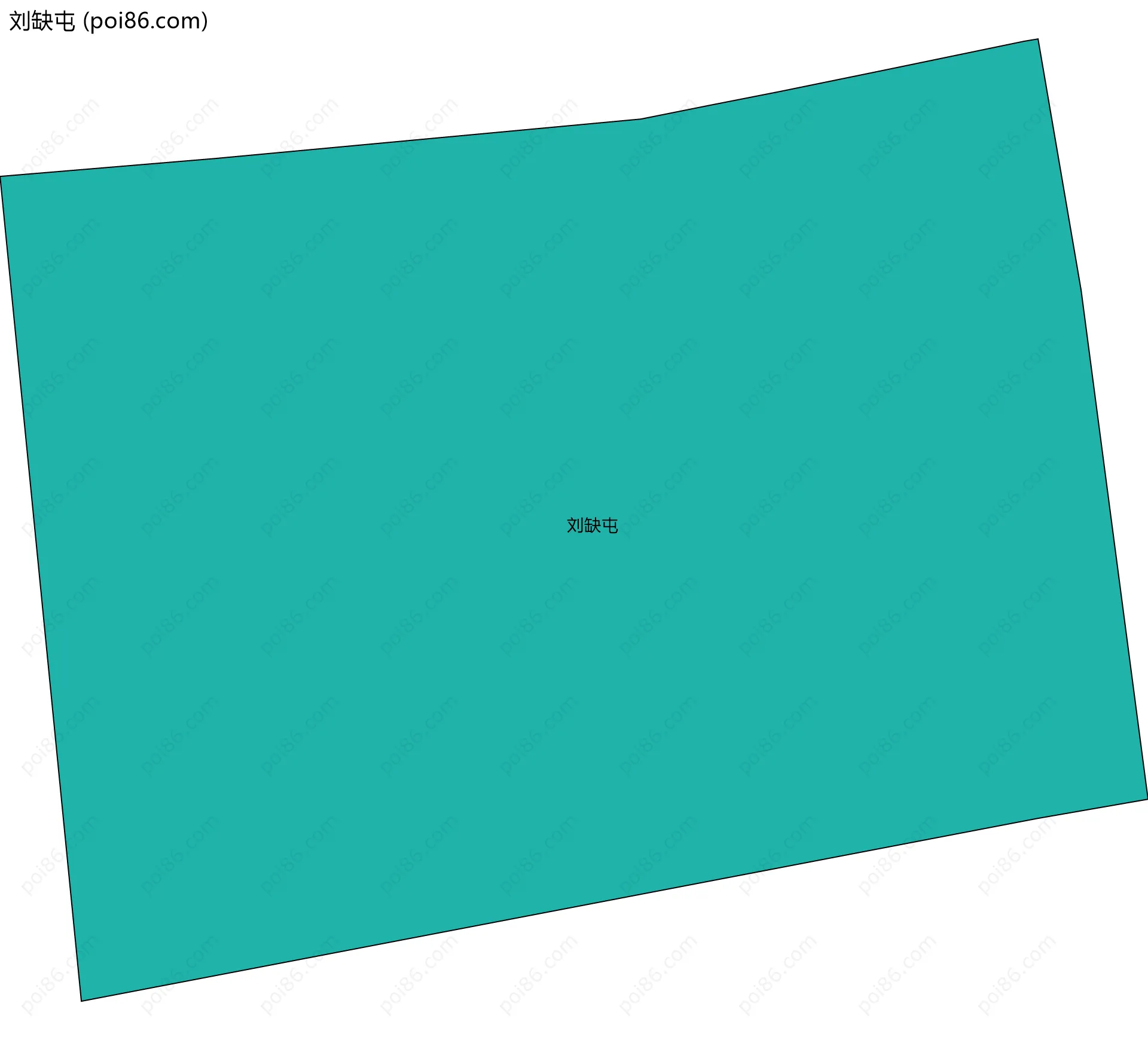 刘缺屯边界地图