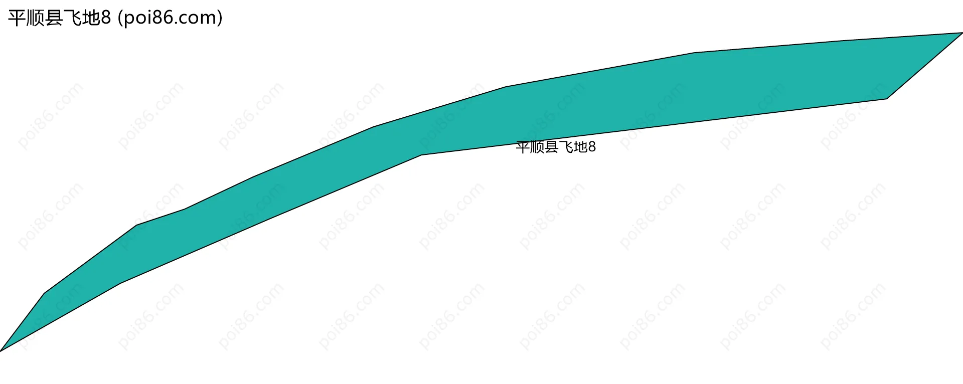 平顺县飞地8边界地图