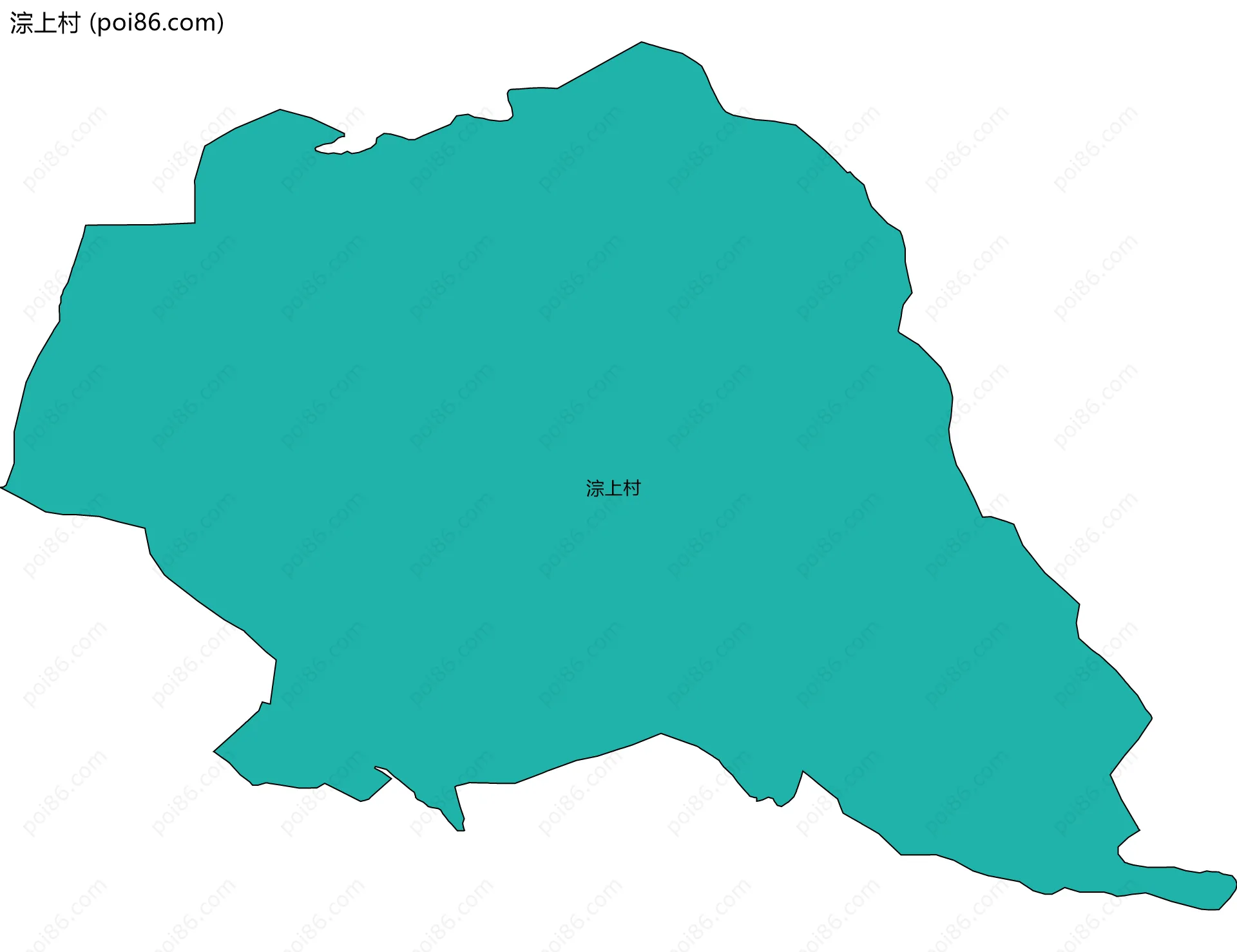 淙上村边界地图