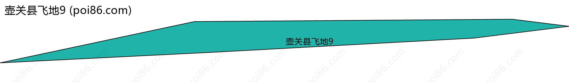 壶关县飞地9边界地图