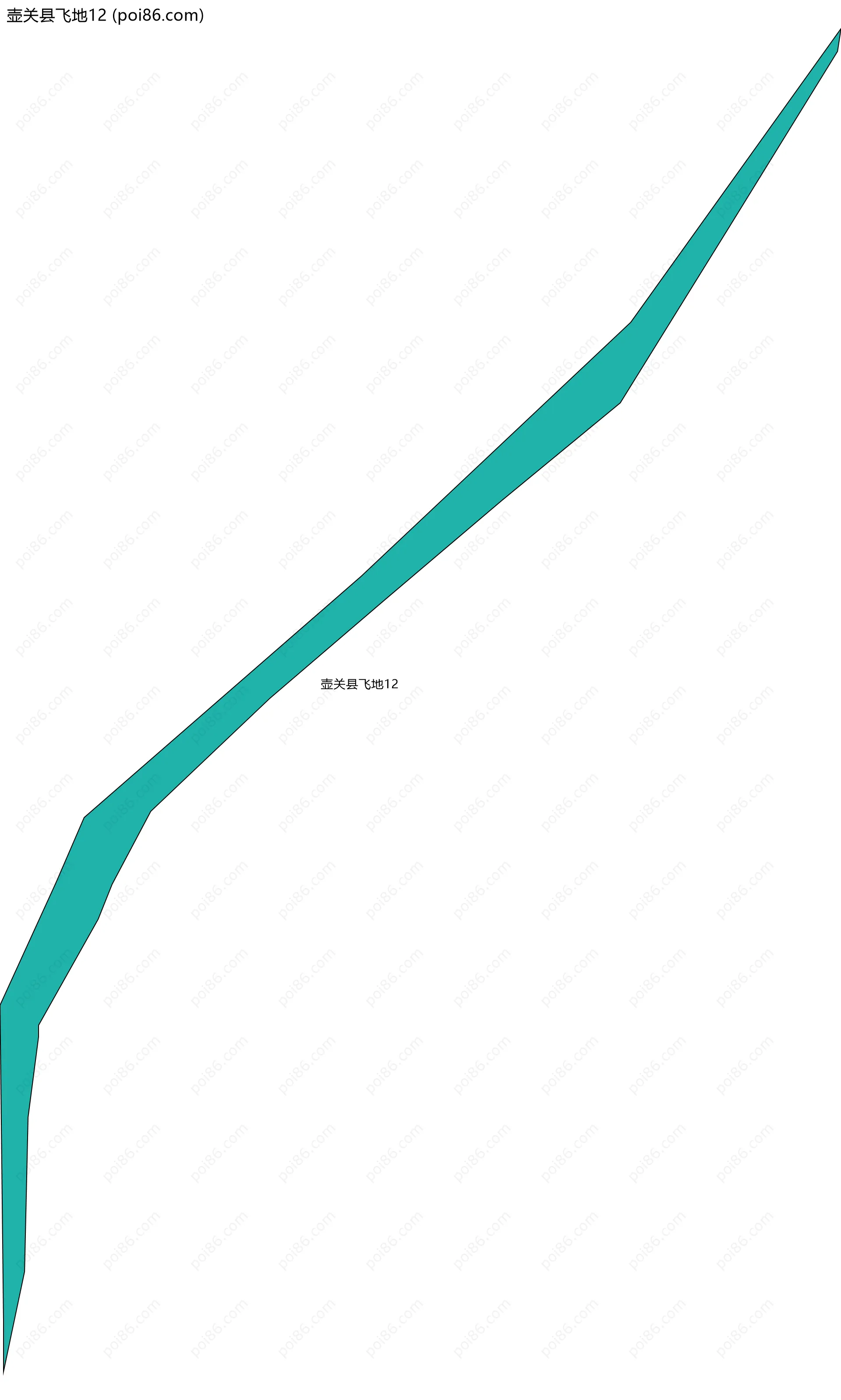 壶关县飞地12边界地图