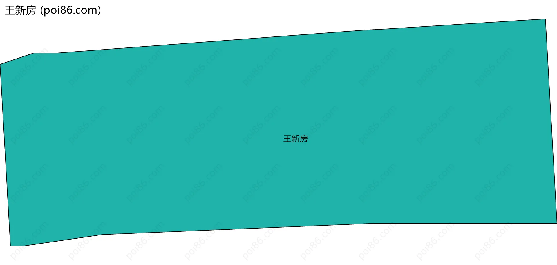 王新房边界地图