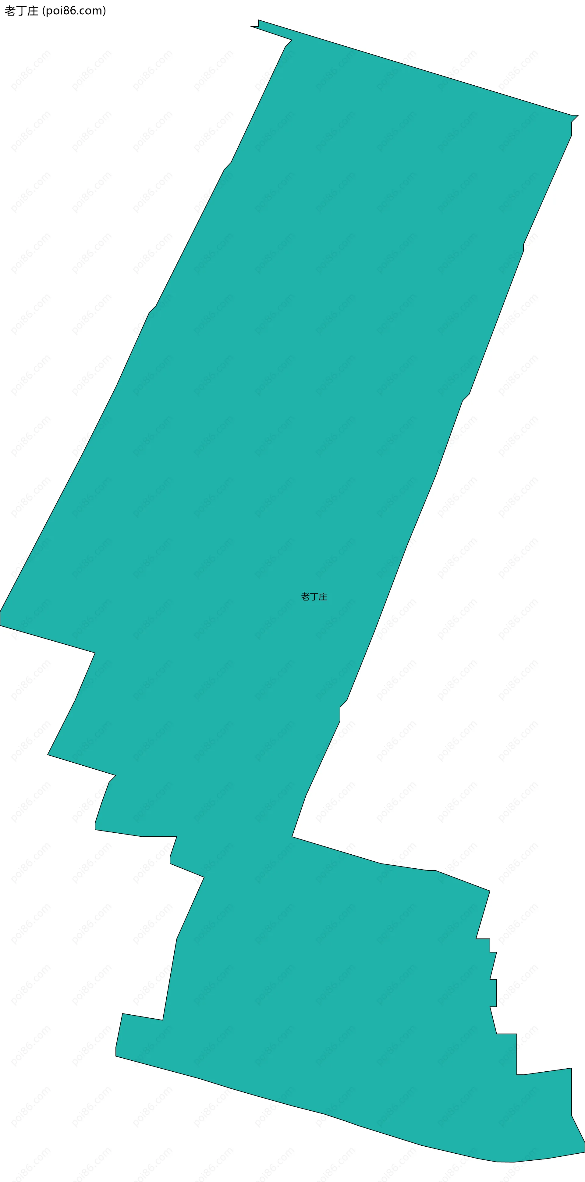 老丁庄边界地图