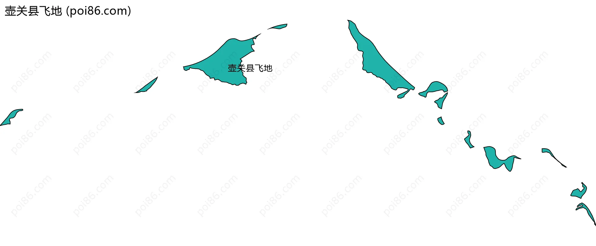 壶关县飞地边界地图
