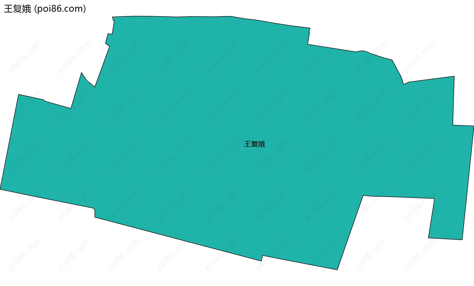 王复娥边界地图