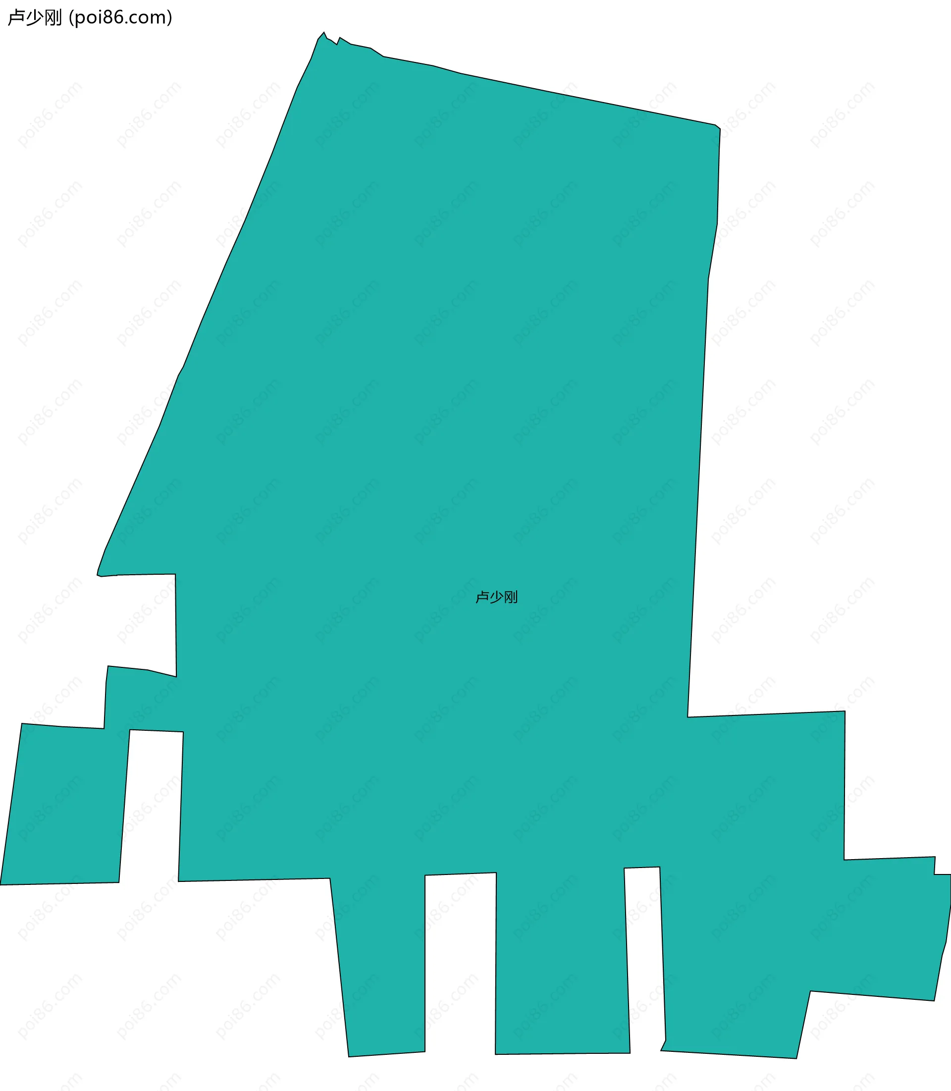 卢少刚边界地图