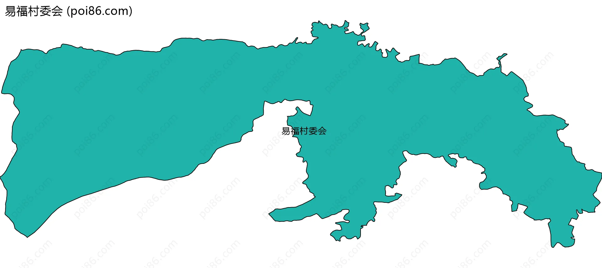 易福村委会边界地图