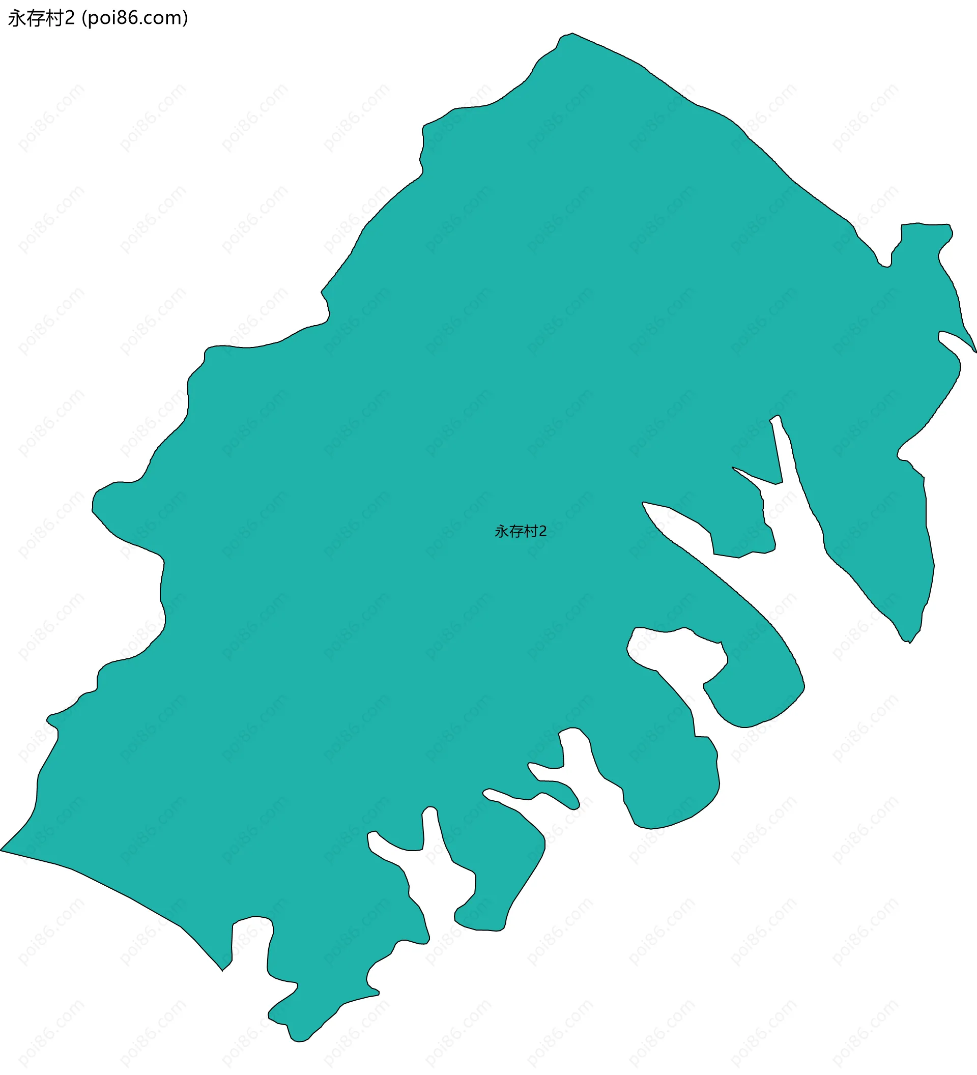 永存村2边界地图