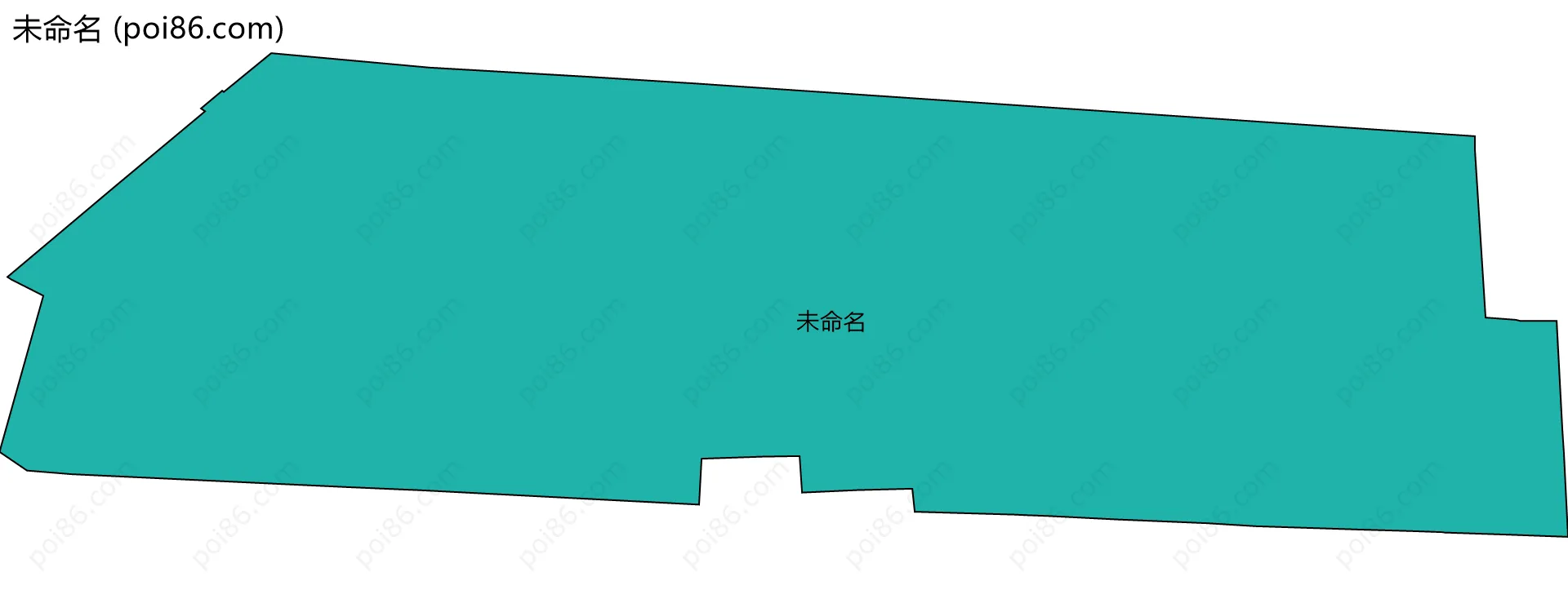 未命名边界地图