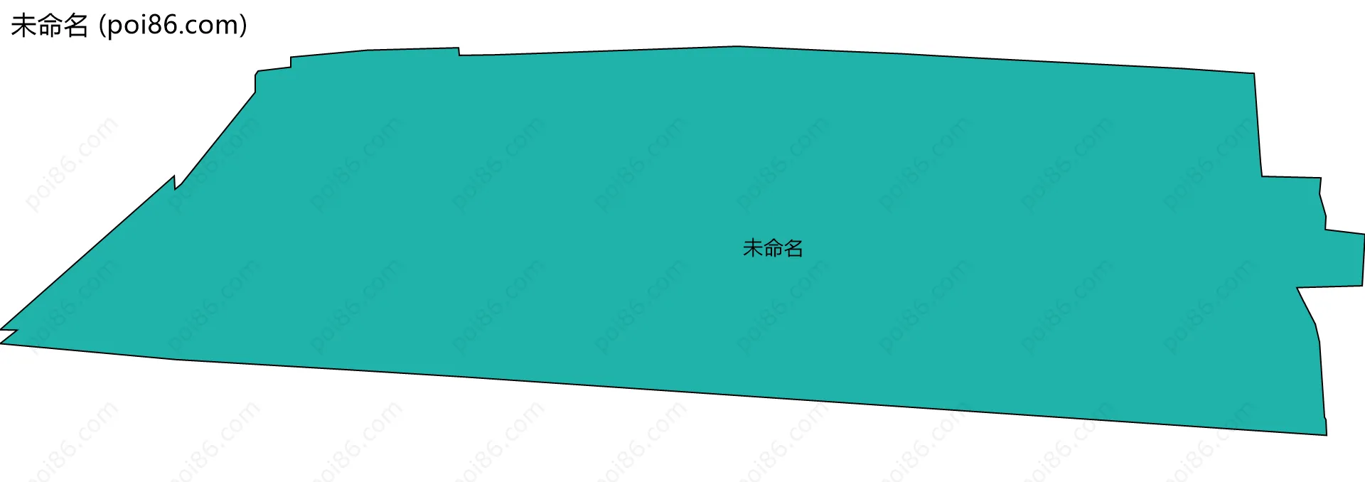未命名边界地图