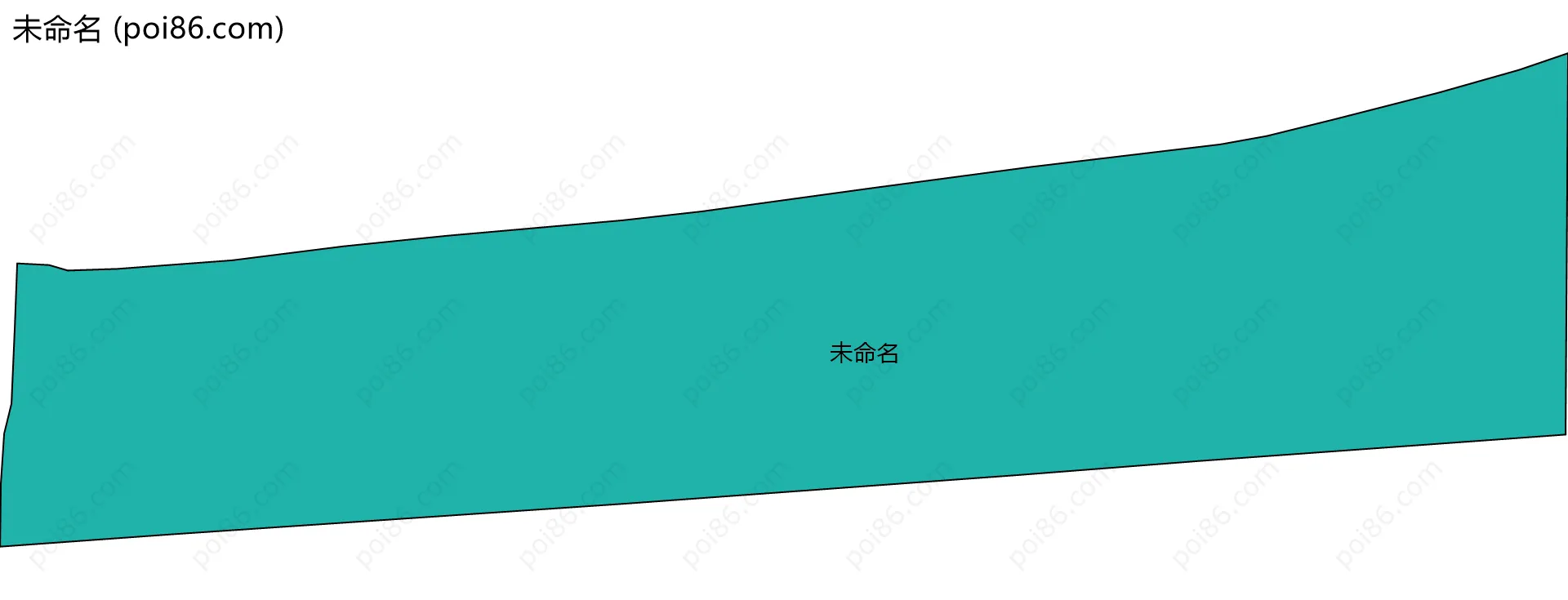 未命名边界地图