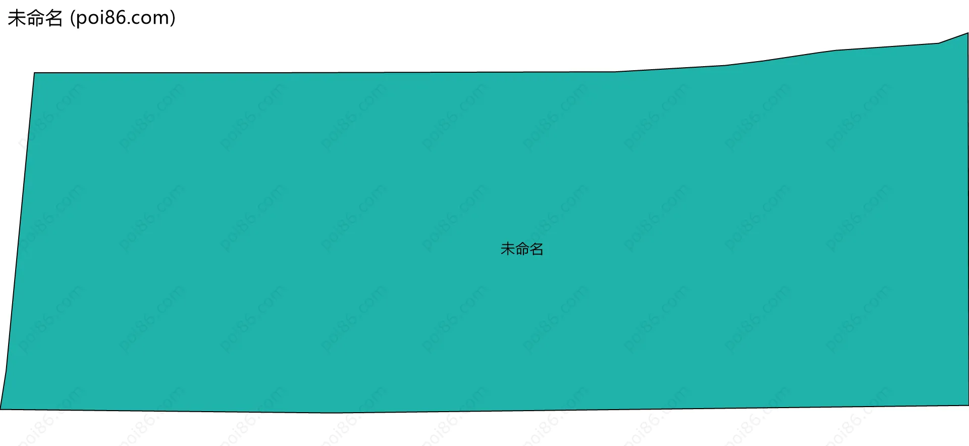 未命名边界地图