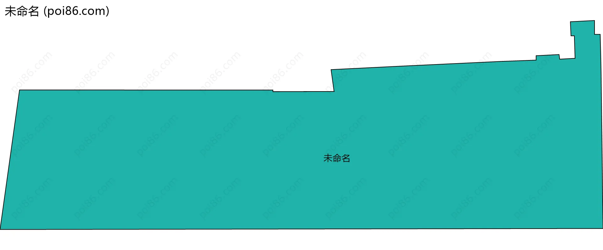 未命名边界地图