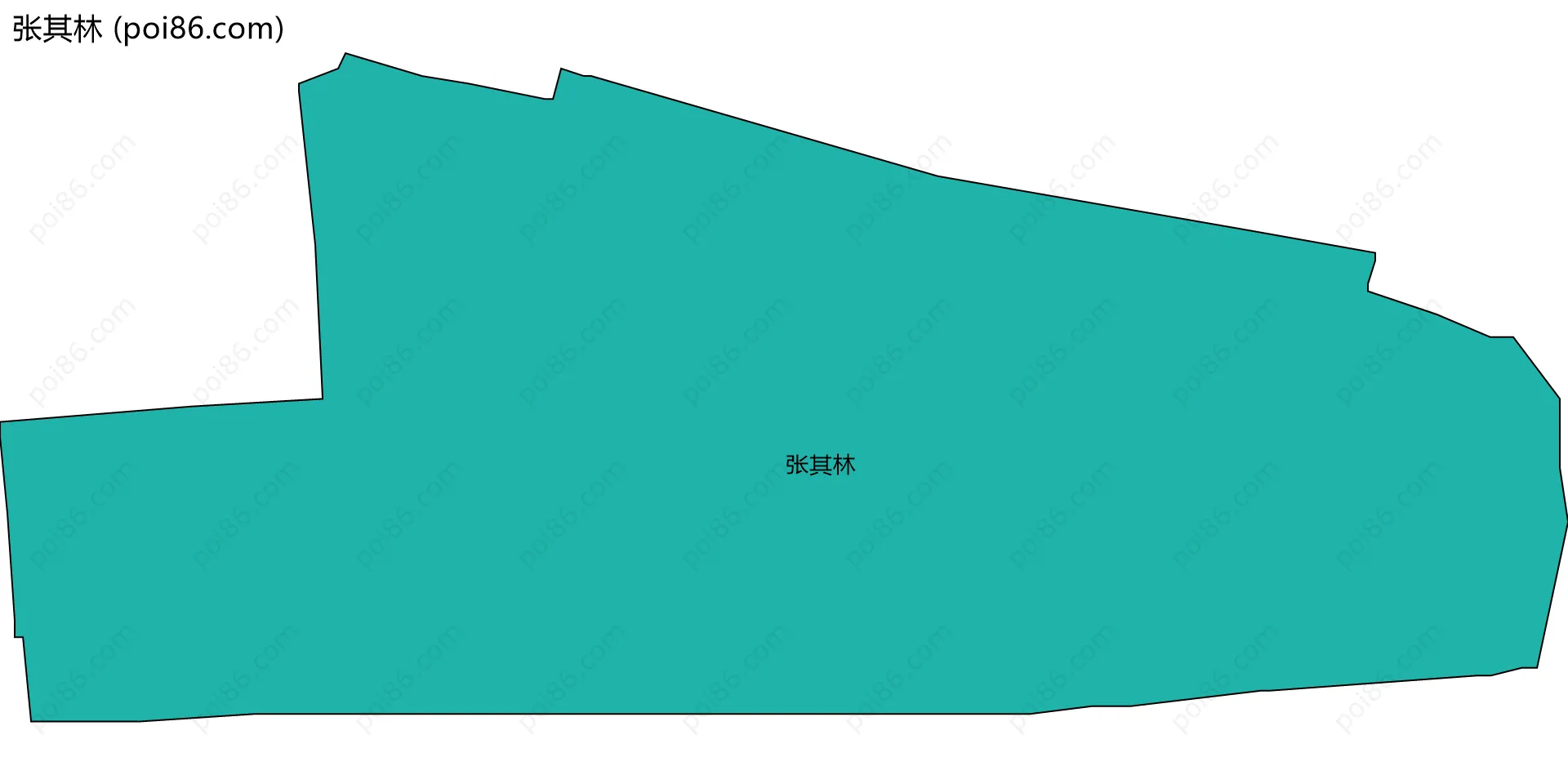 张其林边界地图