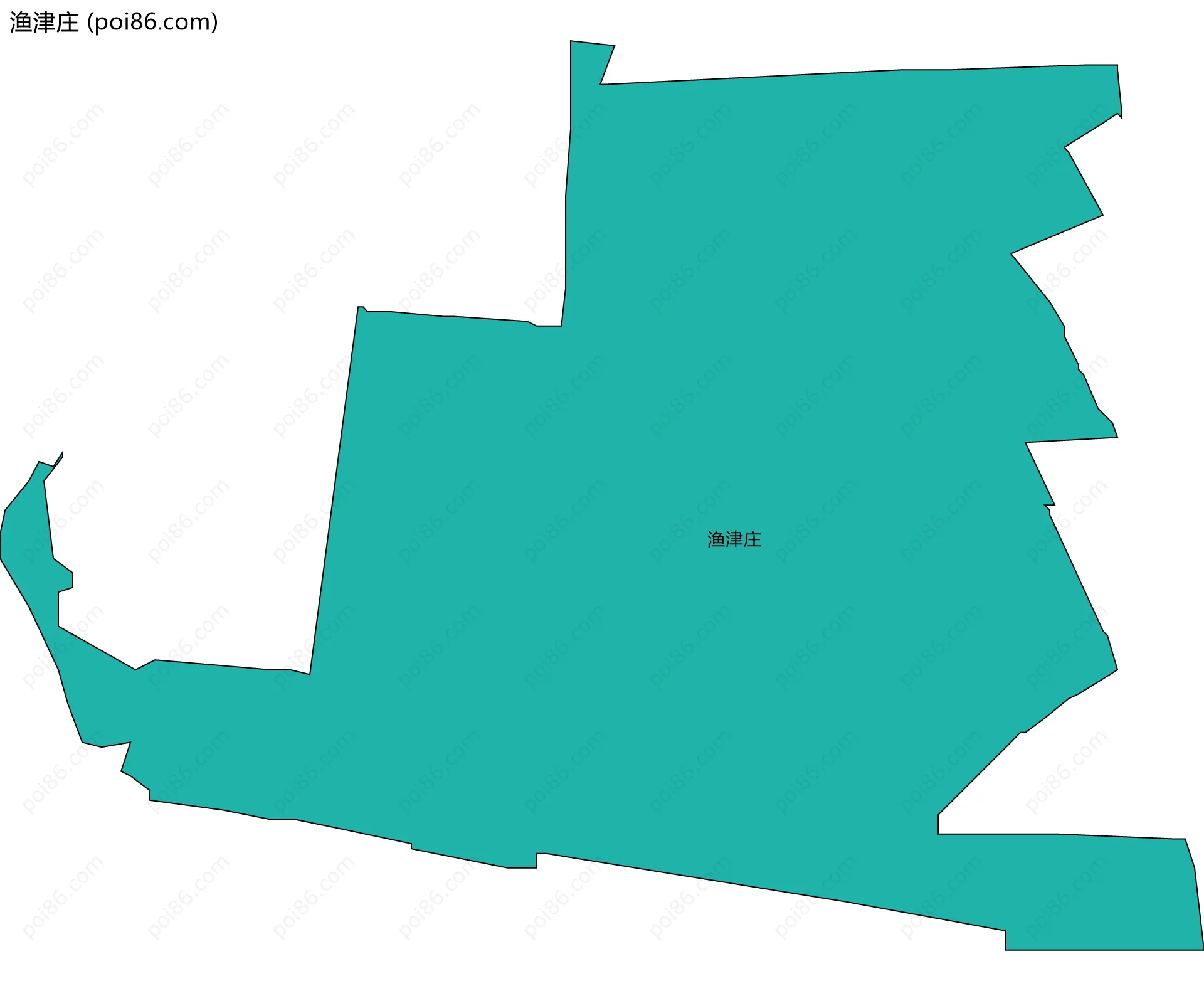 渔津庄边界地图