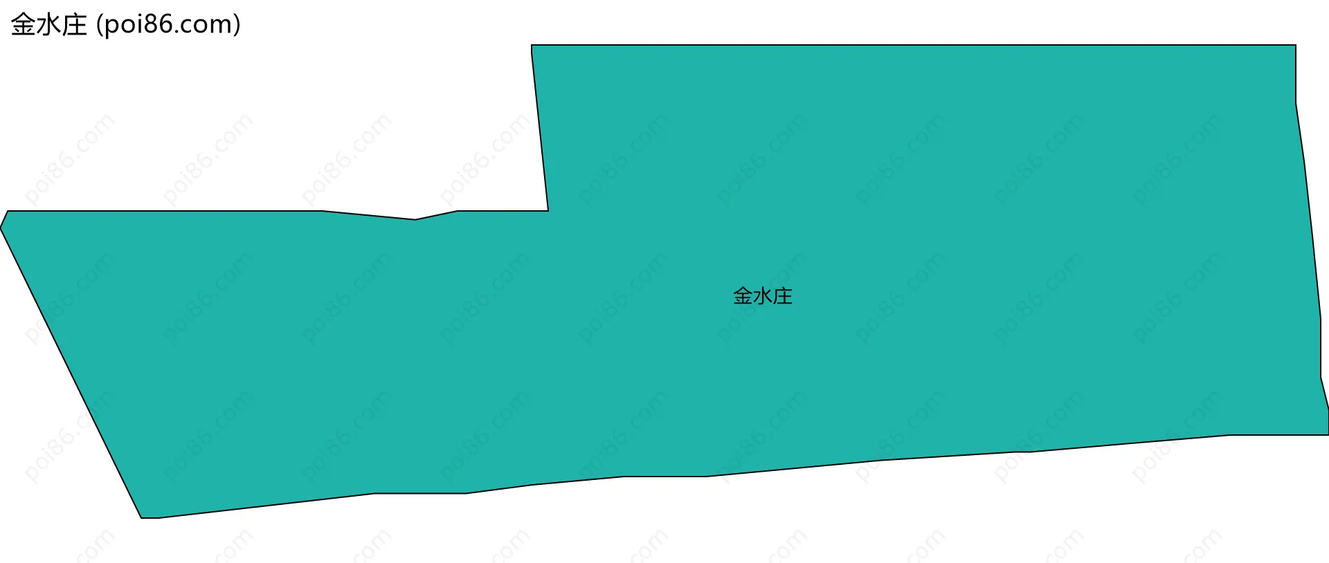 金水庄边界地图