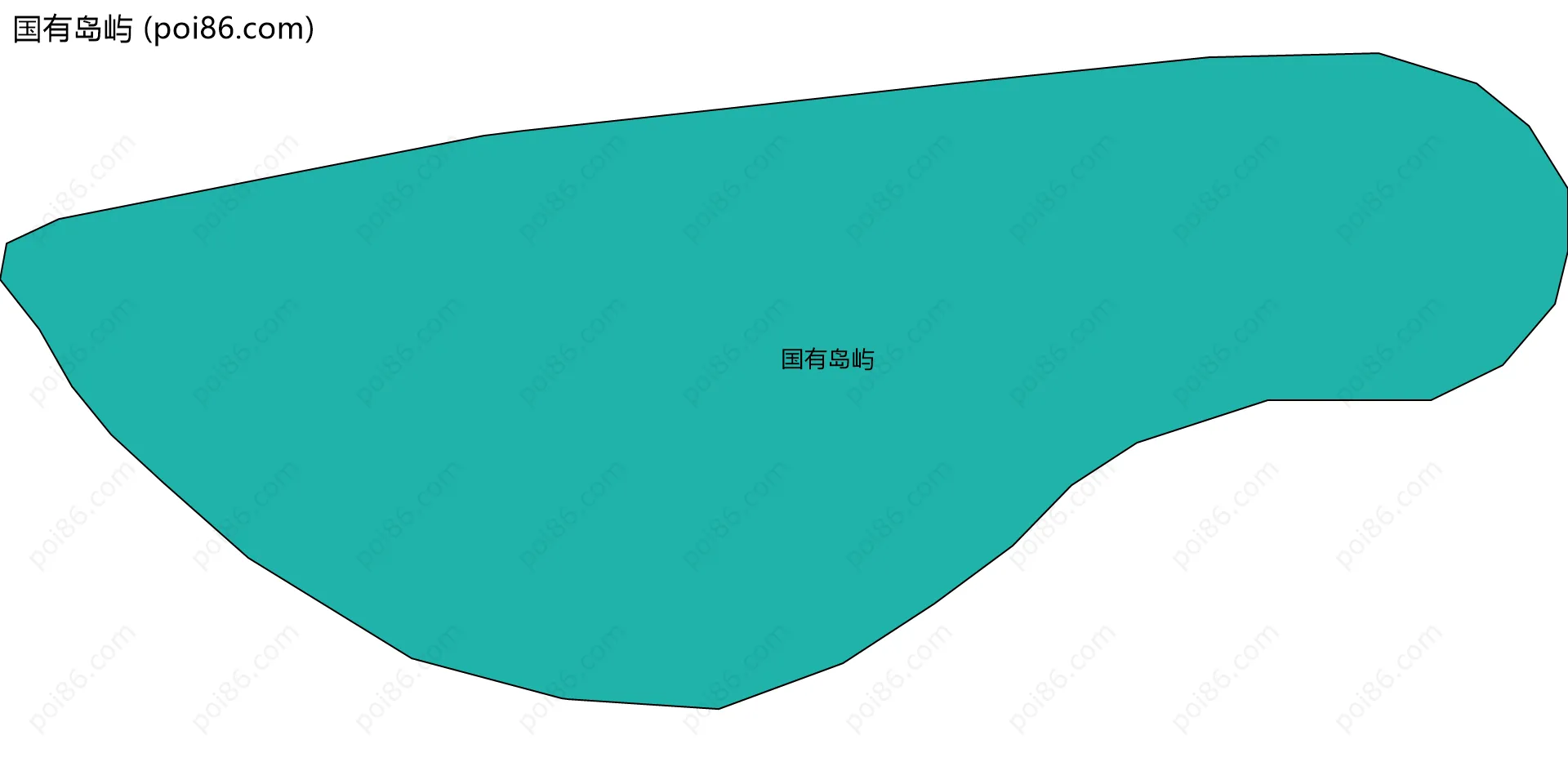 国有岛屿边界地图