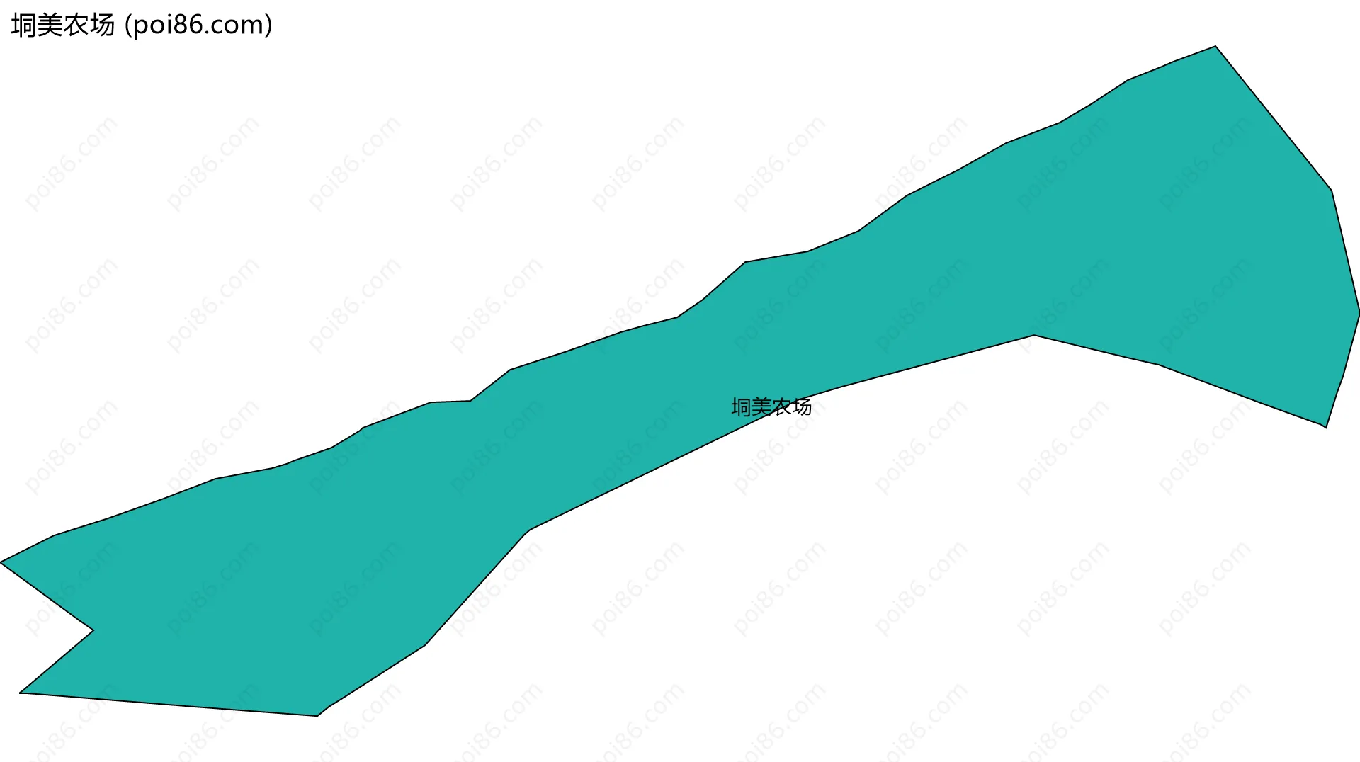 垌美农场边界地图