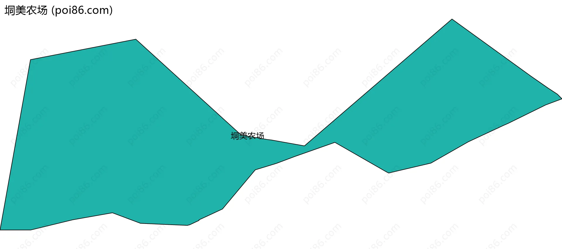 垌美农场边界地图