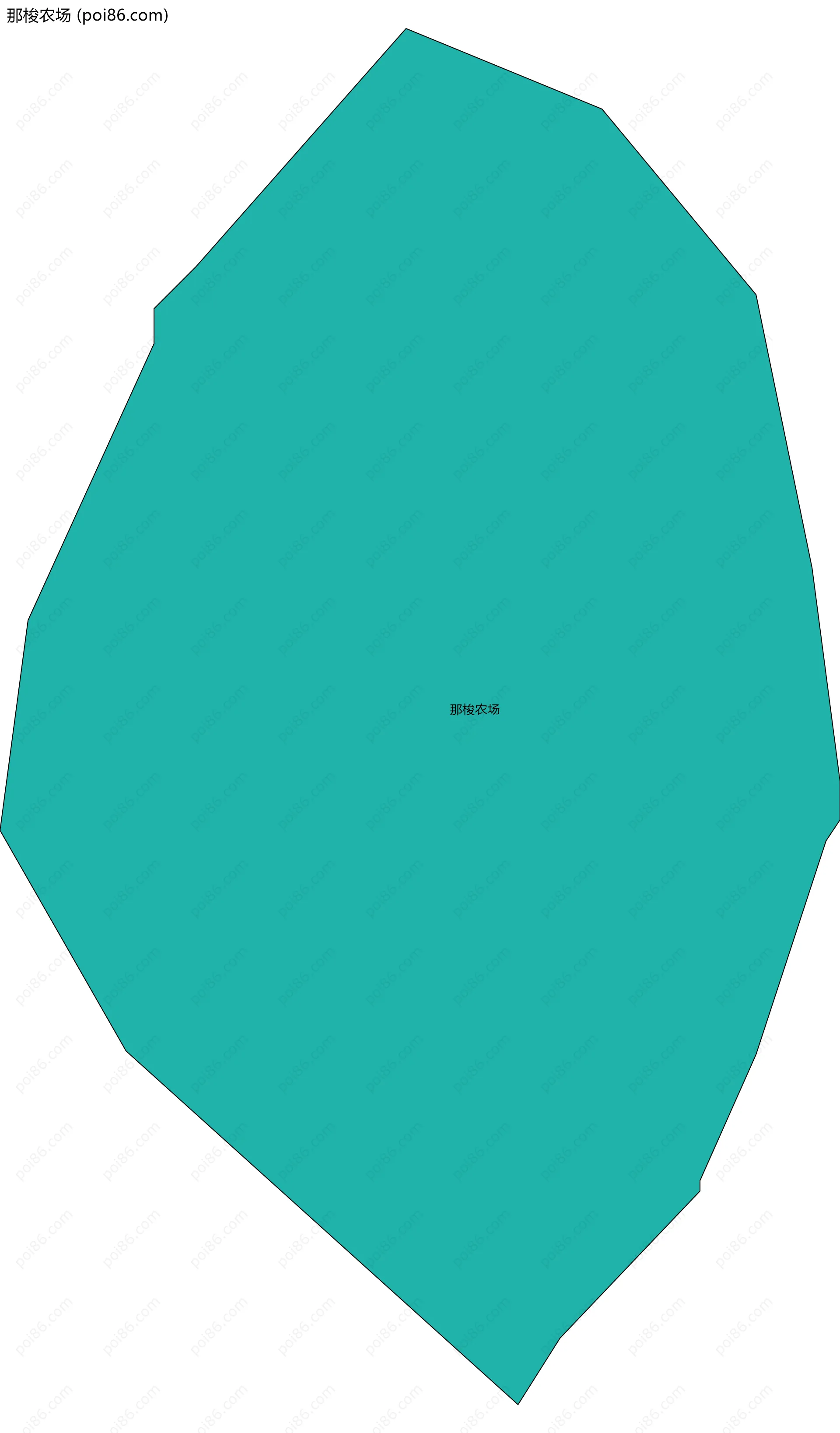 那梭农场边界地图