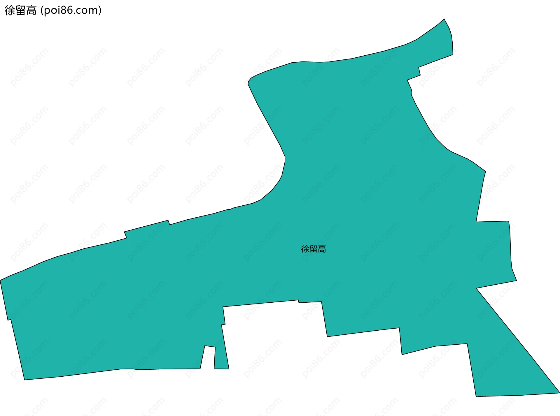 徐留高边界地图