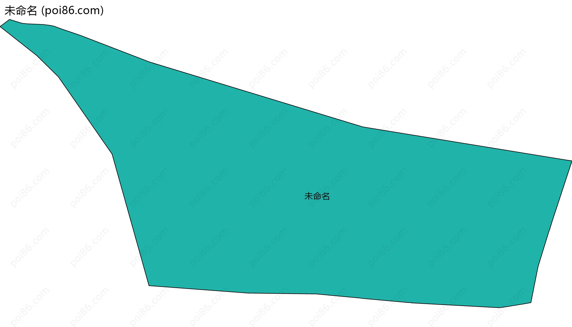 未命名边界地图