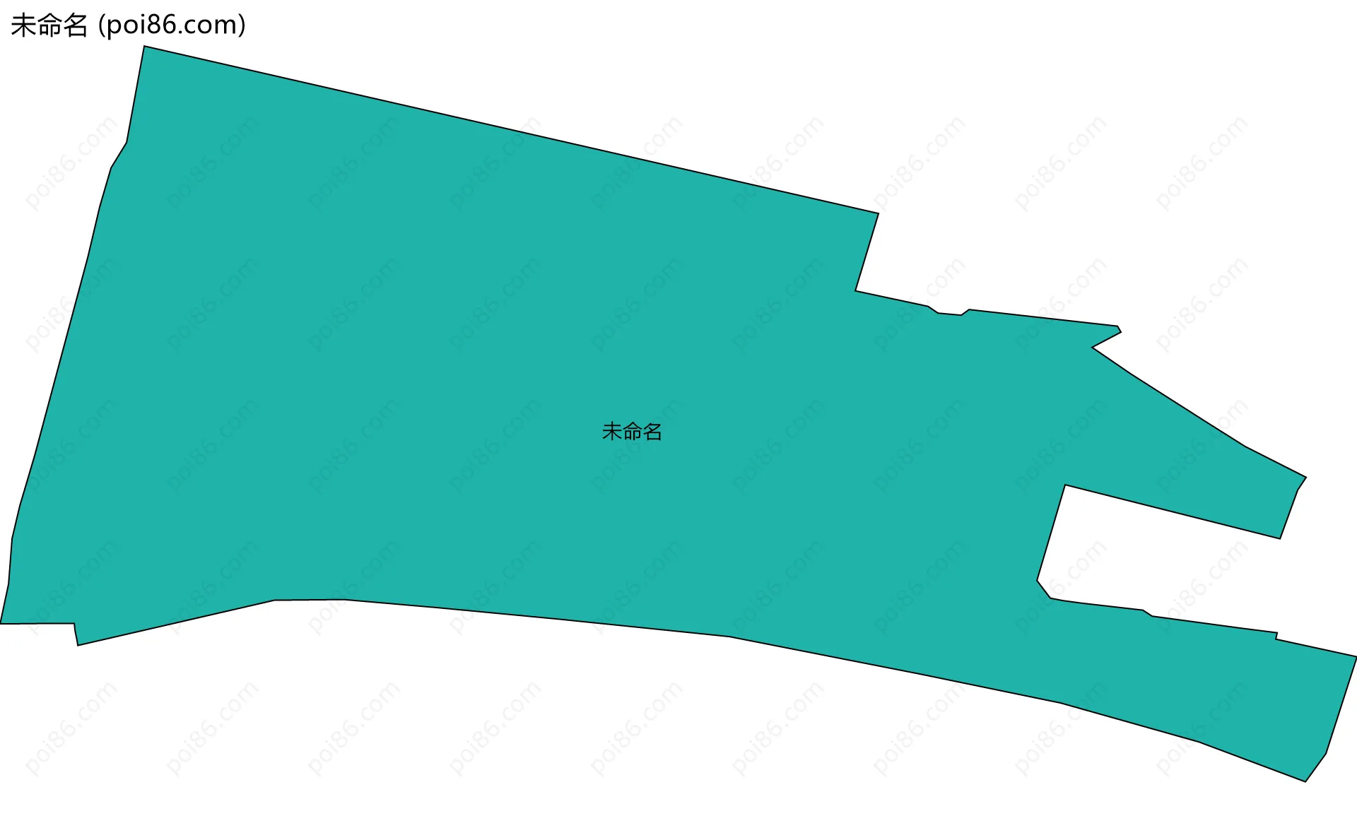 未命名边界地图