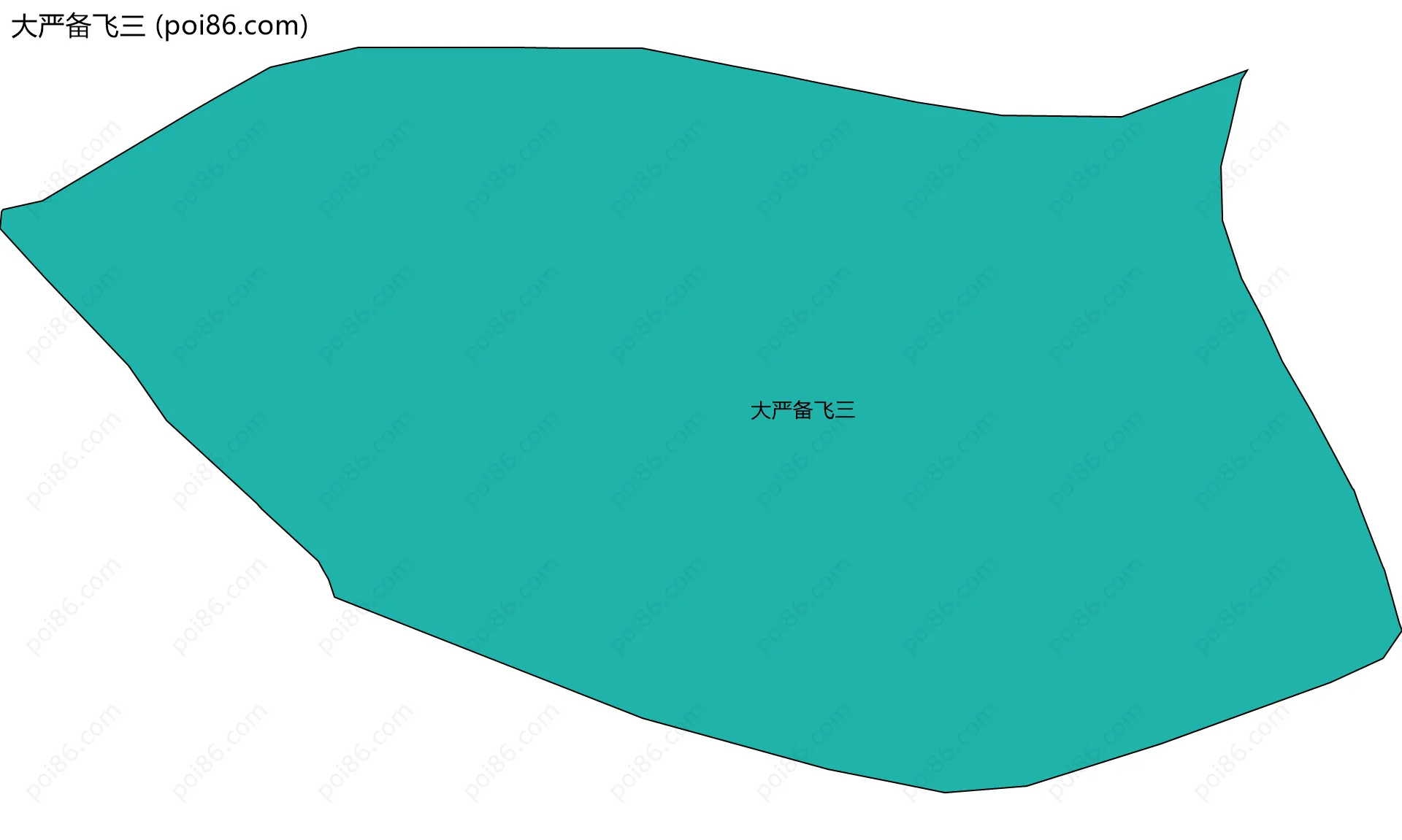 大严备飞三边界地图
