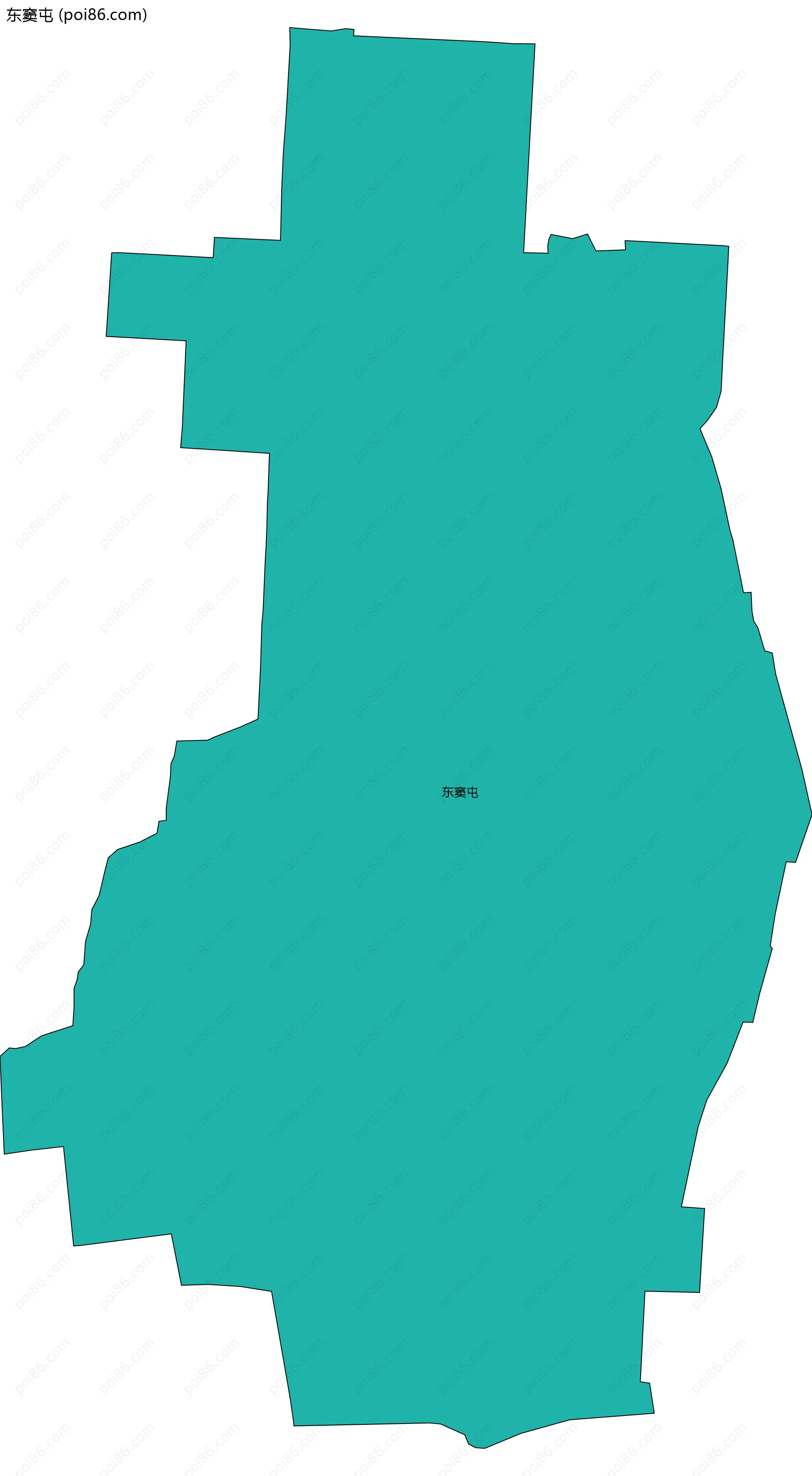 东窦屯边界地图