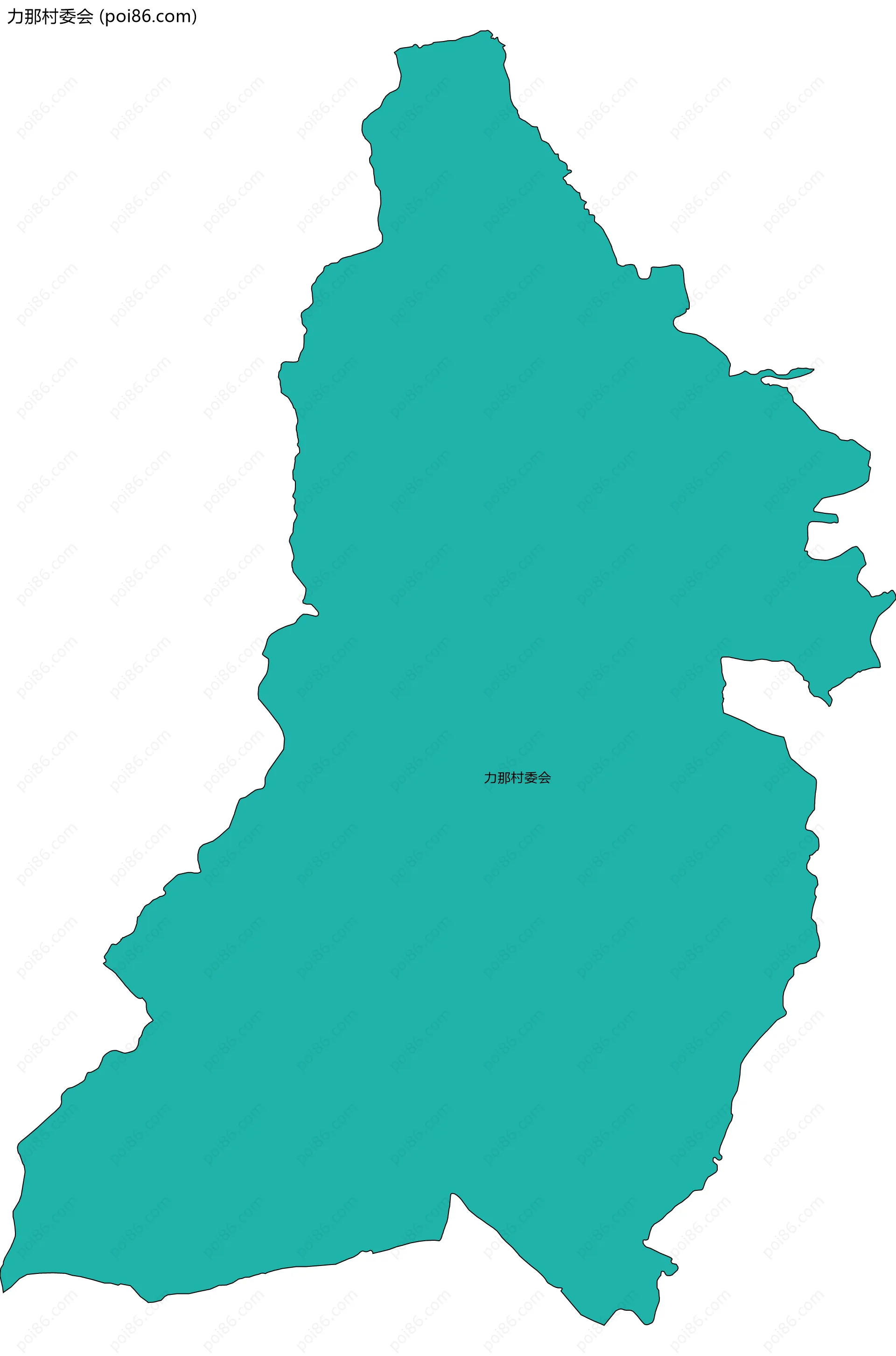 力那村委会边界地图