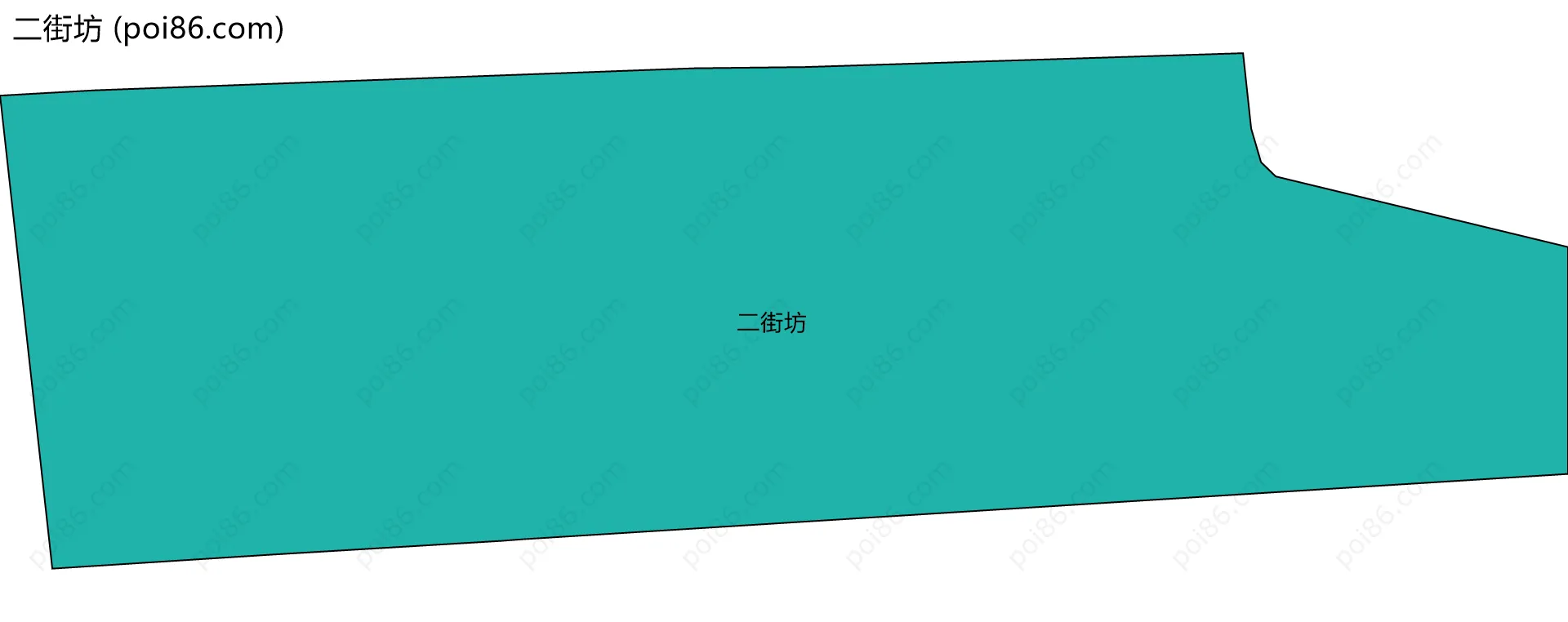 二街坊边界地图