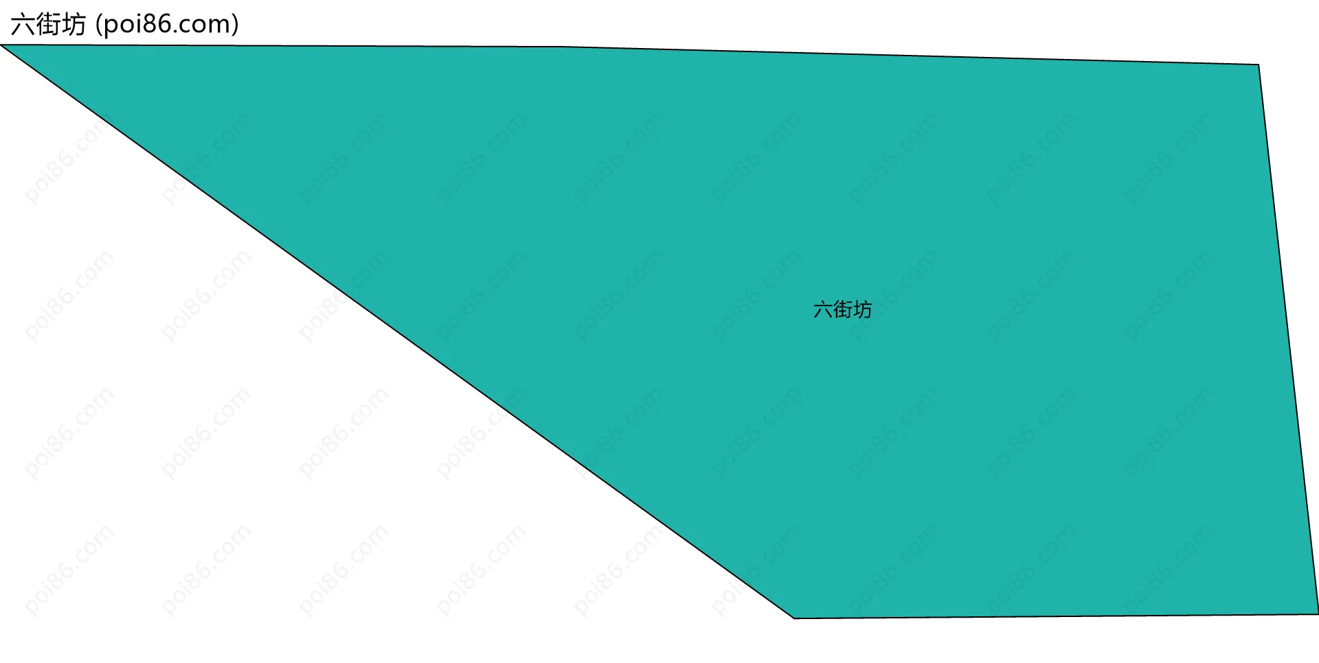 六街坊边界地图