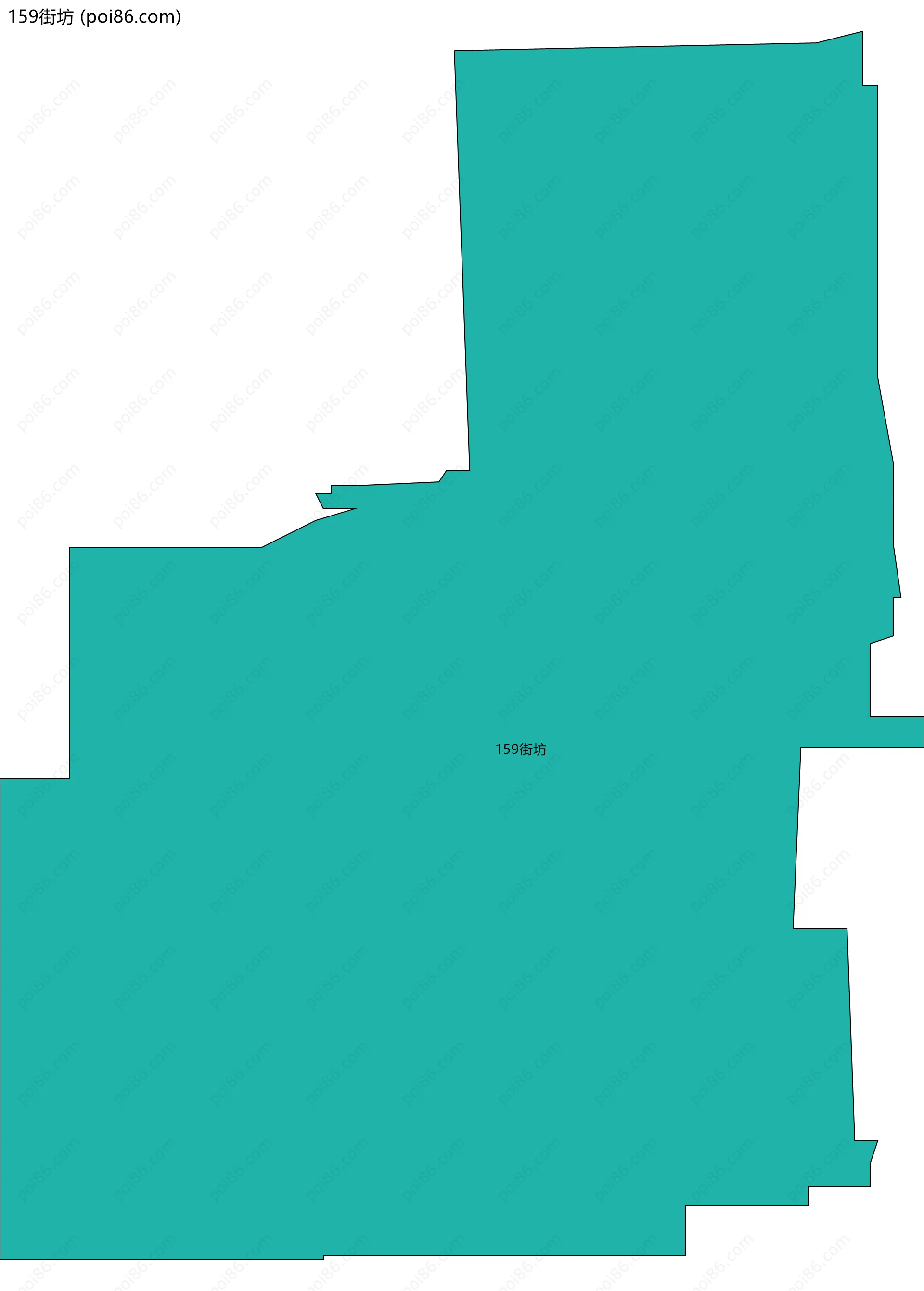 159街坊边界地图