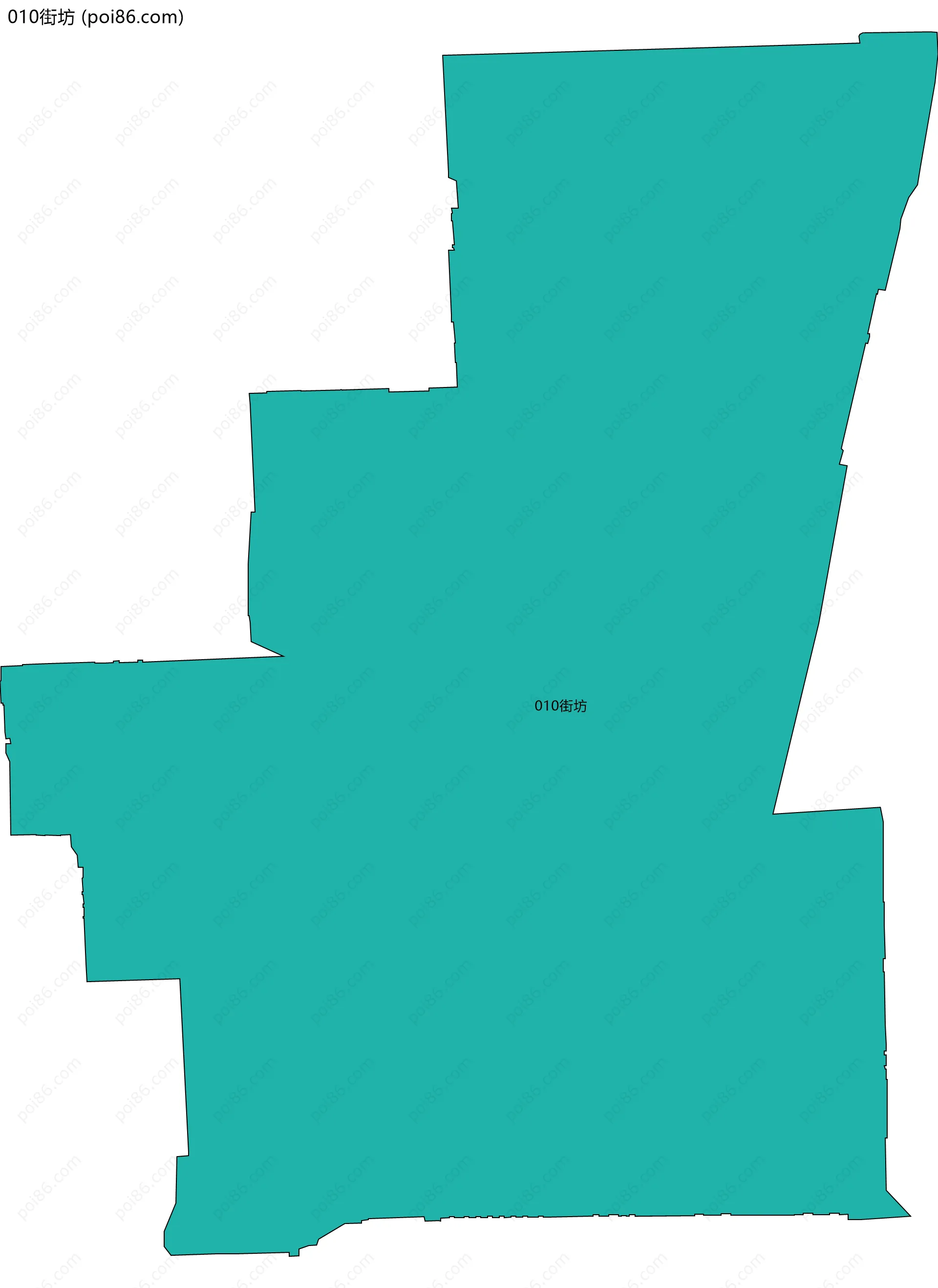010街坊边界地图