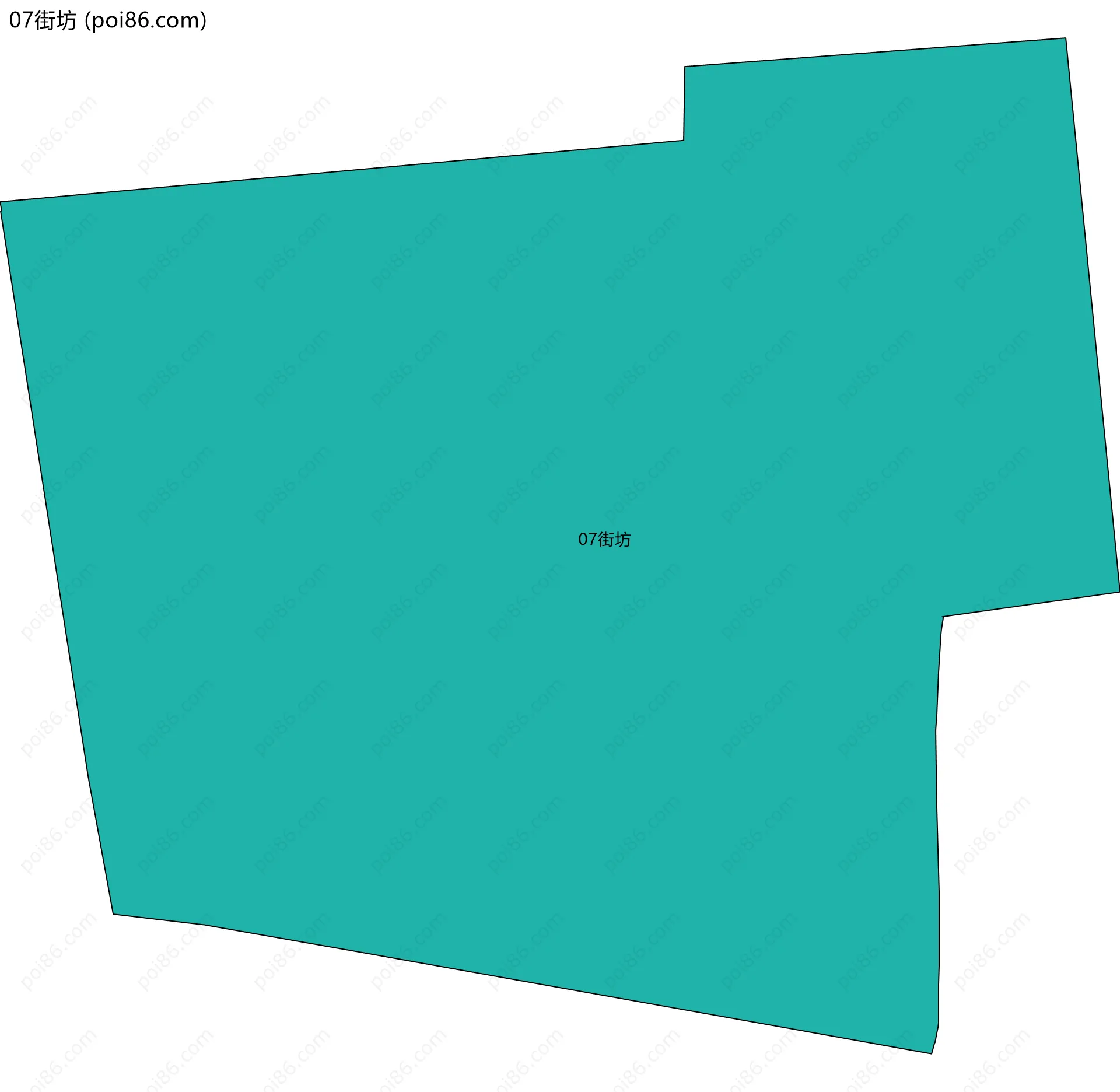 07街坊边界地图