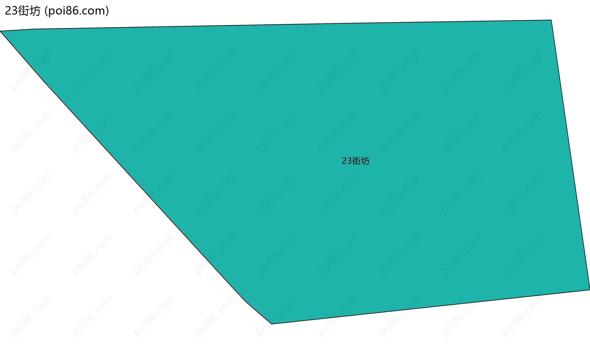23街坊边界地图