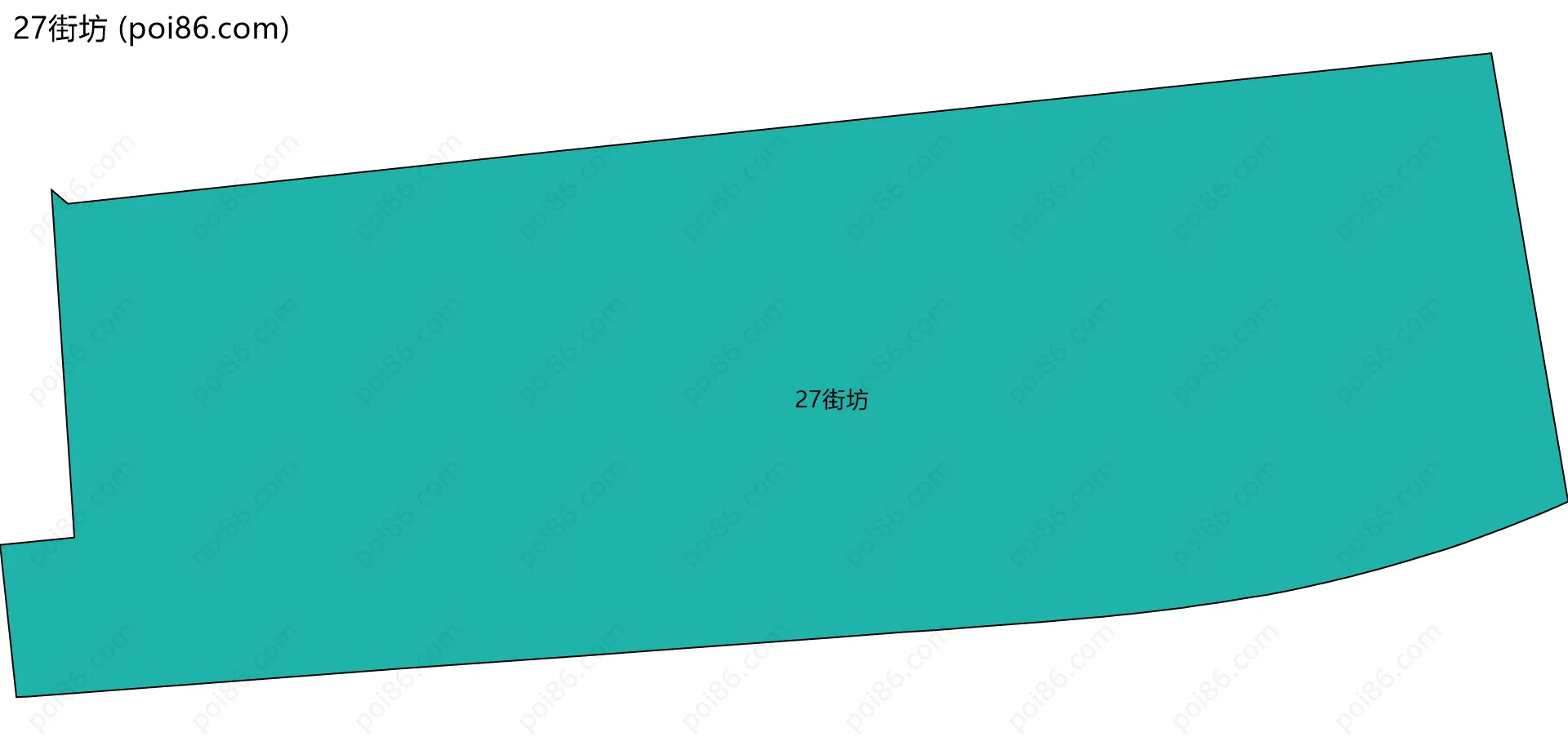 27街坊边界地图