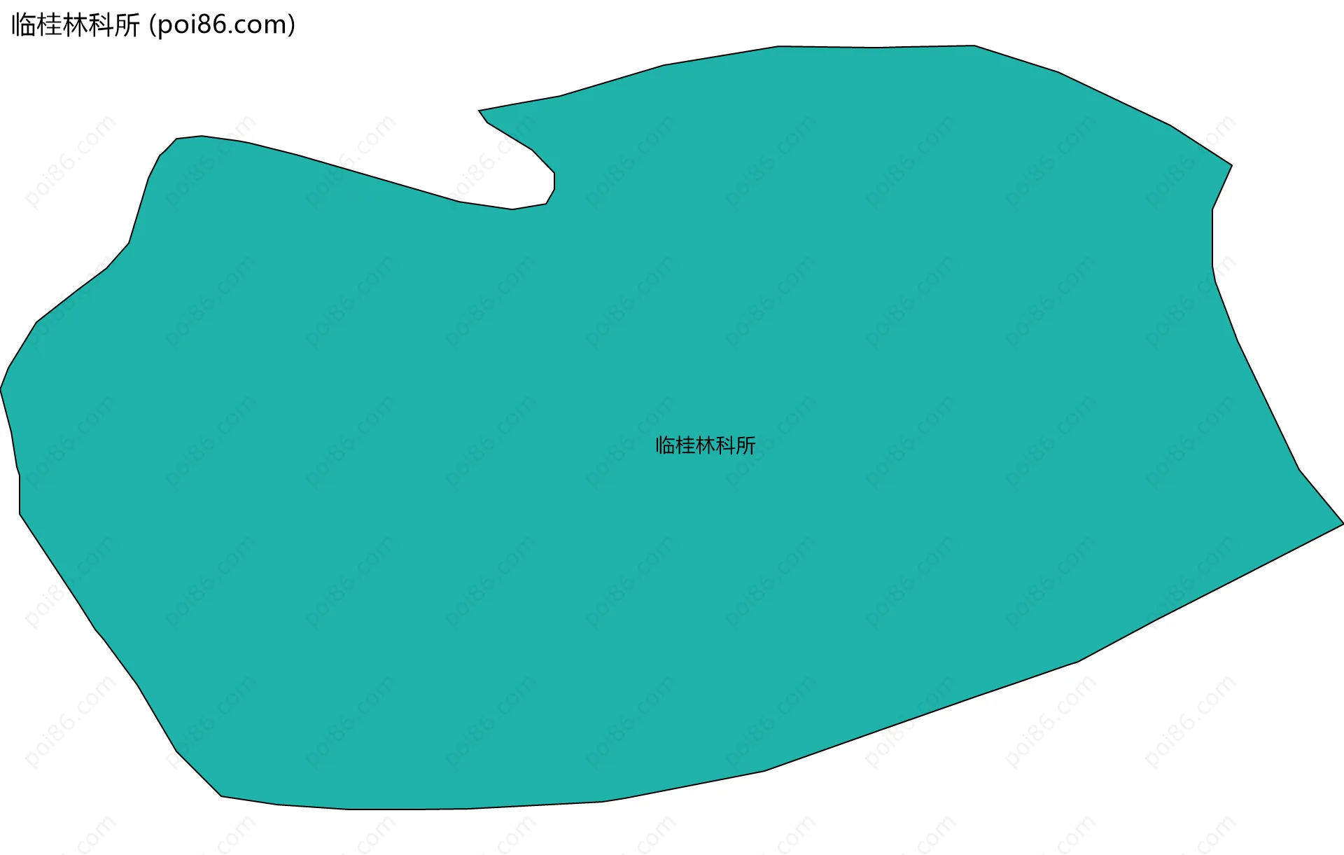 临桂林科所边界地图