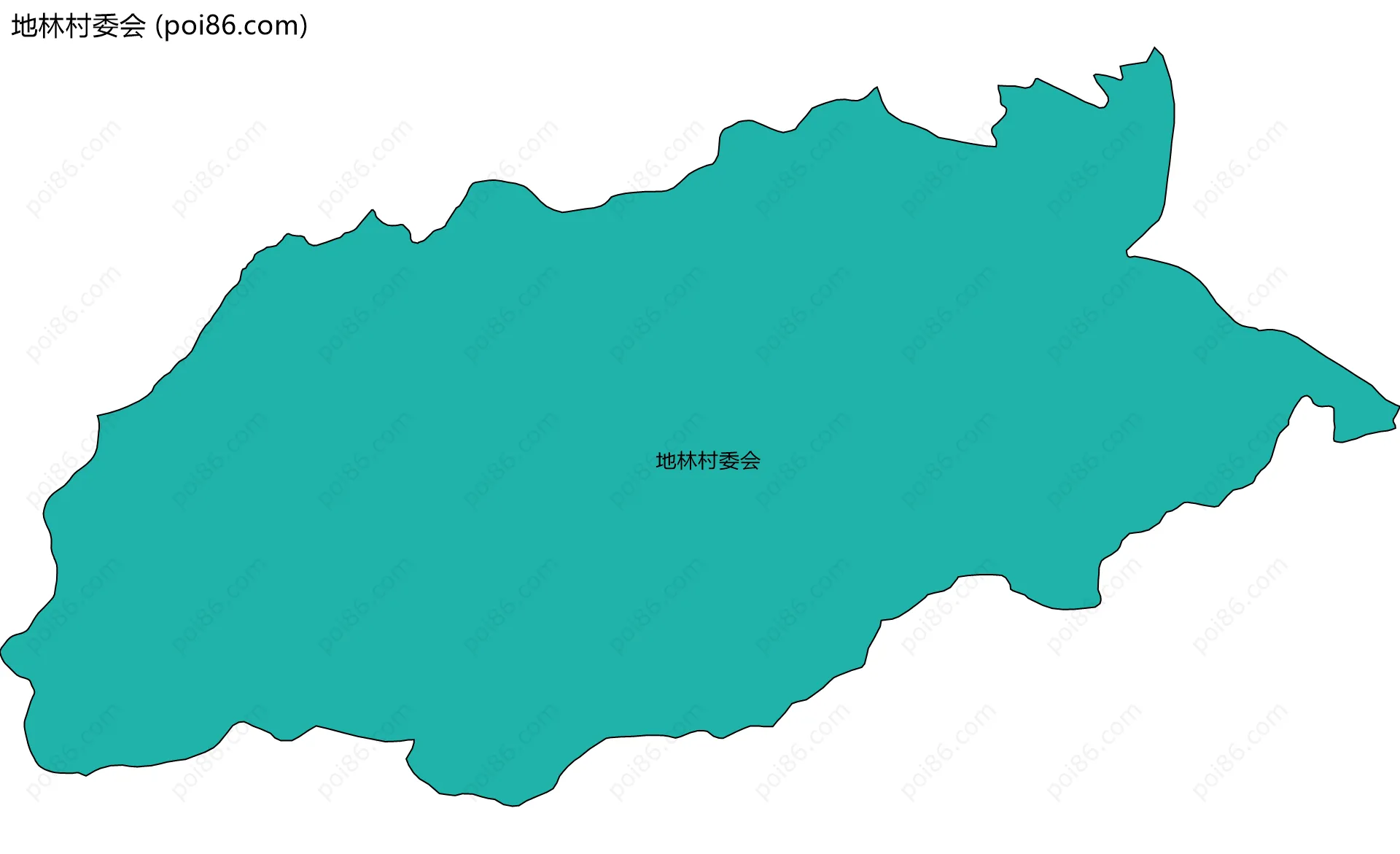 地林村委会边界地图