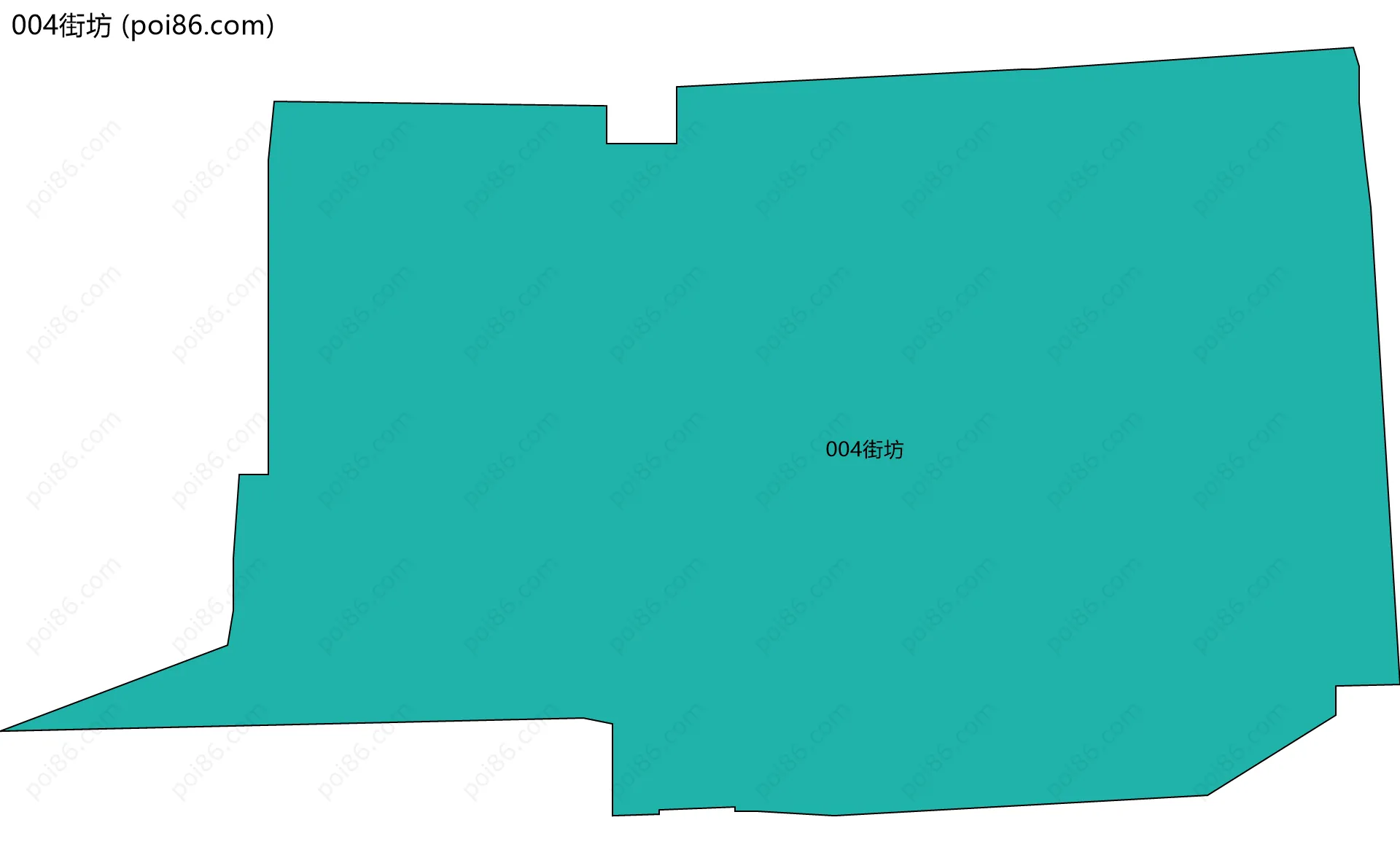 004街坊边界地图