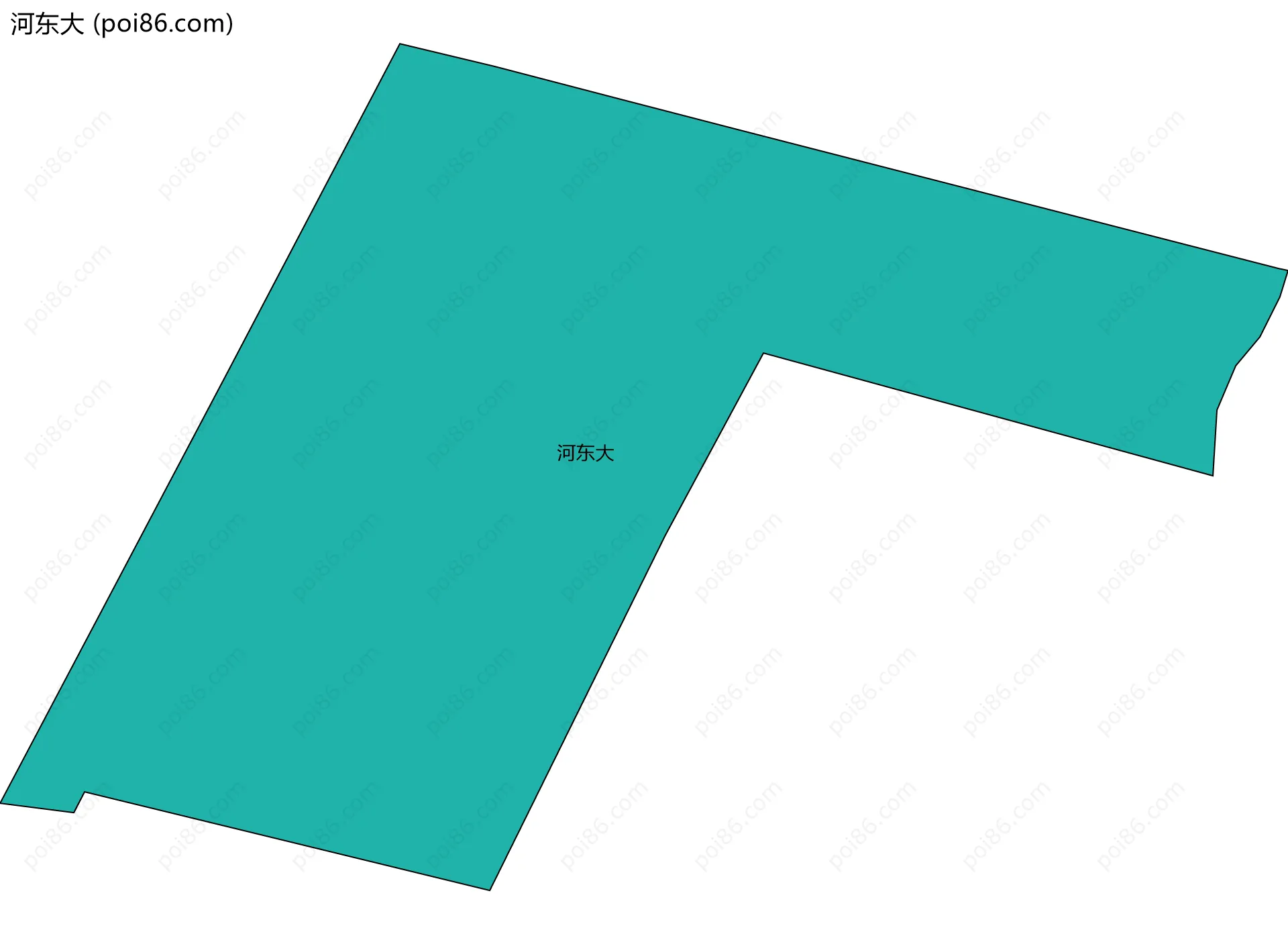 河东大边界地图